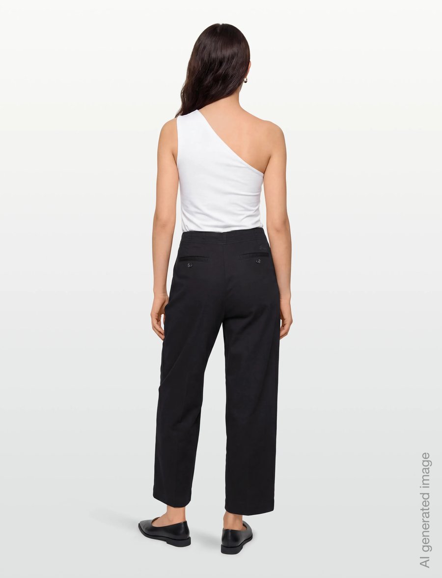 BOSS - C_Taquina-D - hosen mit weitem bein - black - 4