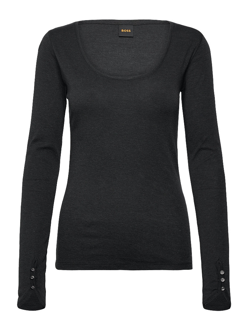 BOSS - C_Edeline - långärmade toppar - black - 0