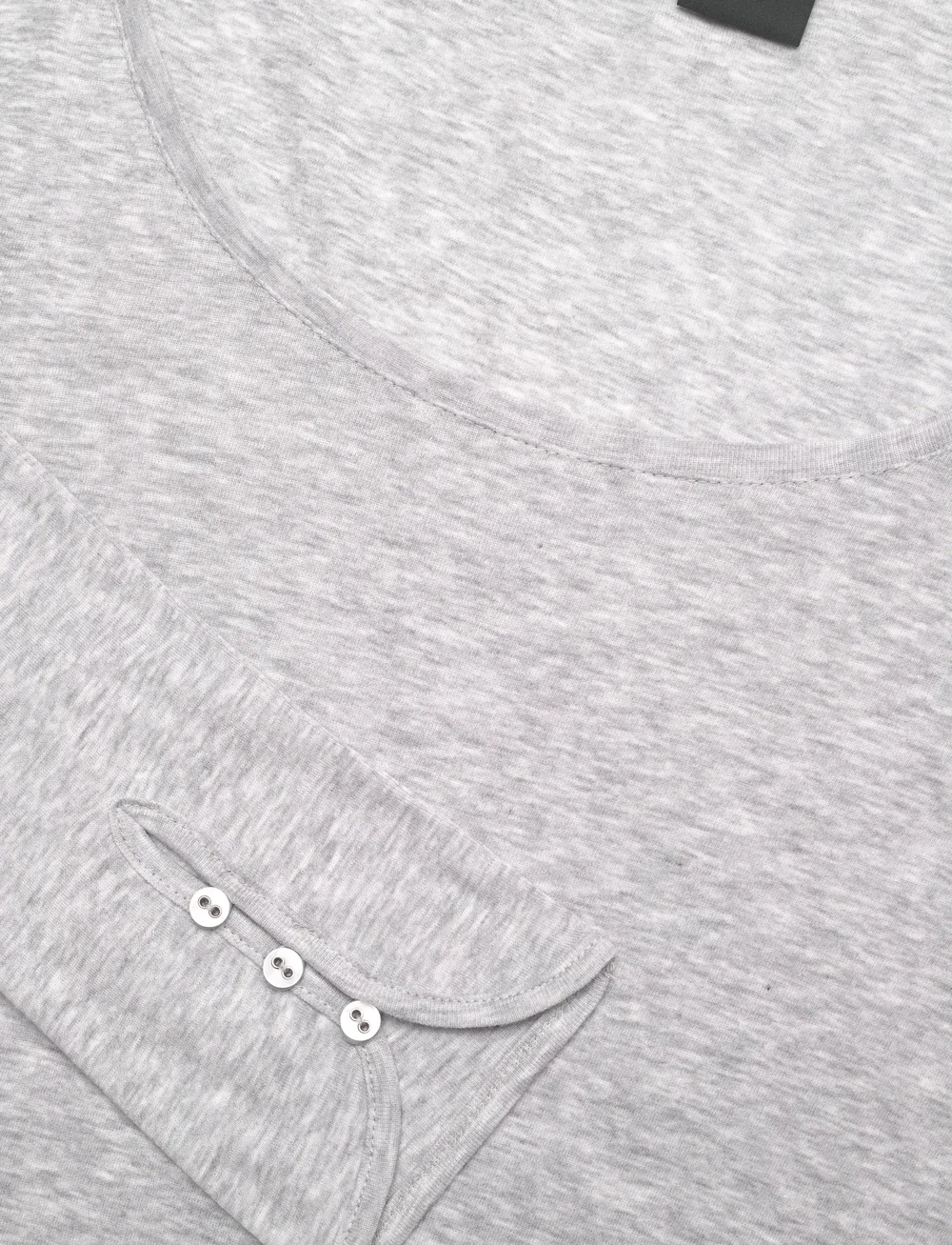 BOSS - C_Edeline - långärmade toppar - silver - 2