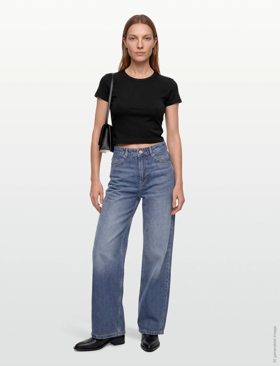 BOSS - C_MARLENE HR 7.0 - straight jeans - navy - 0