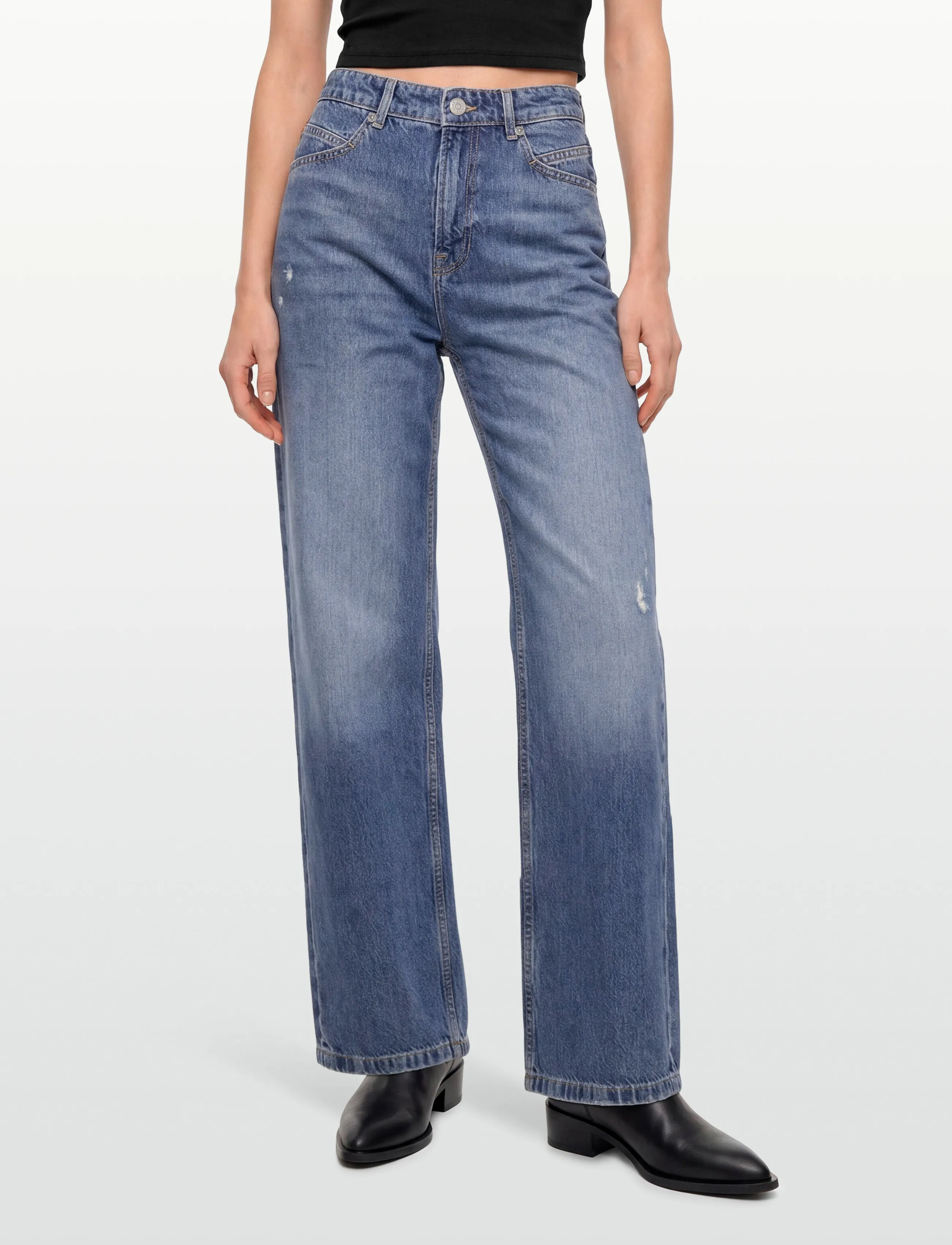 BOSS - C_MARLENE HR 7.0 - straight jeans - navy - 3