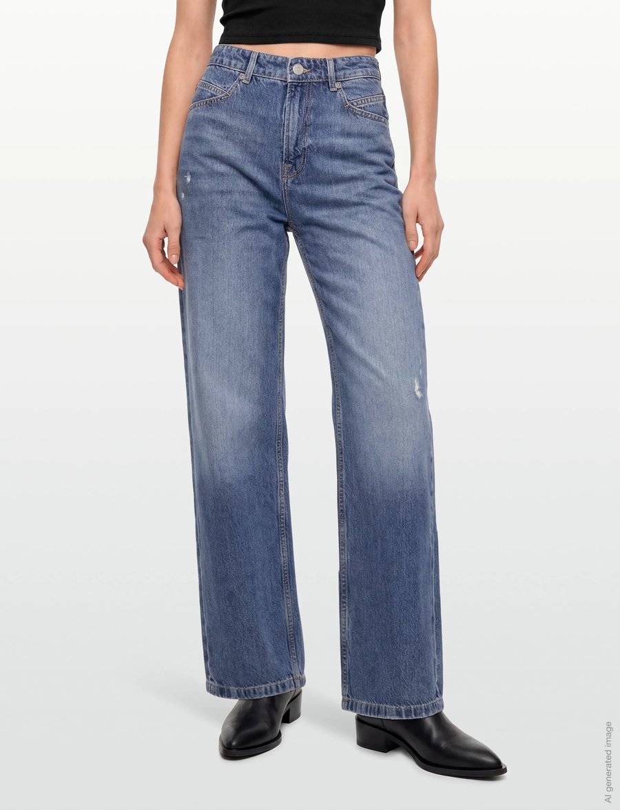 BOSS - C_MARLENE HR 7.0 - straight jeans - navy - 3
