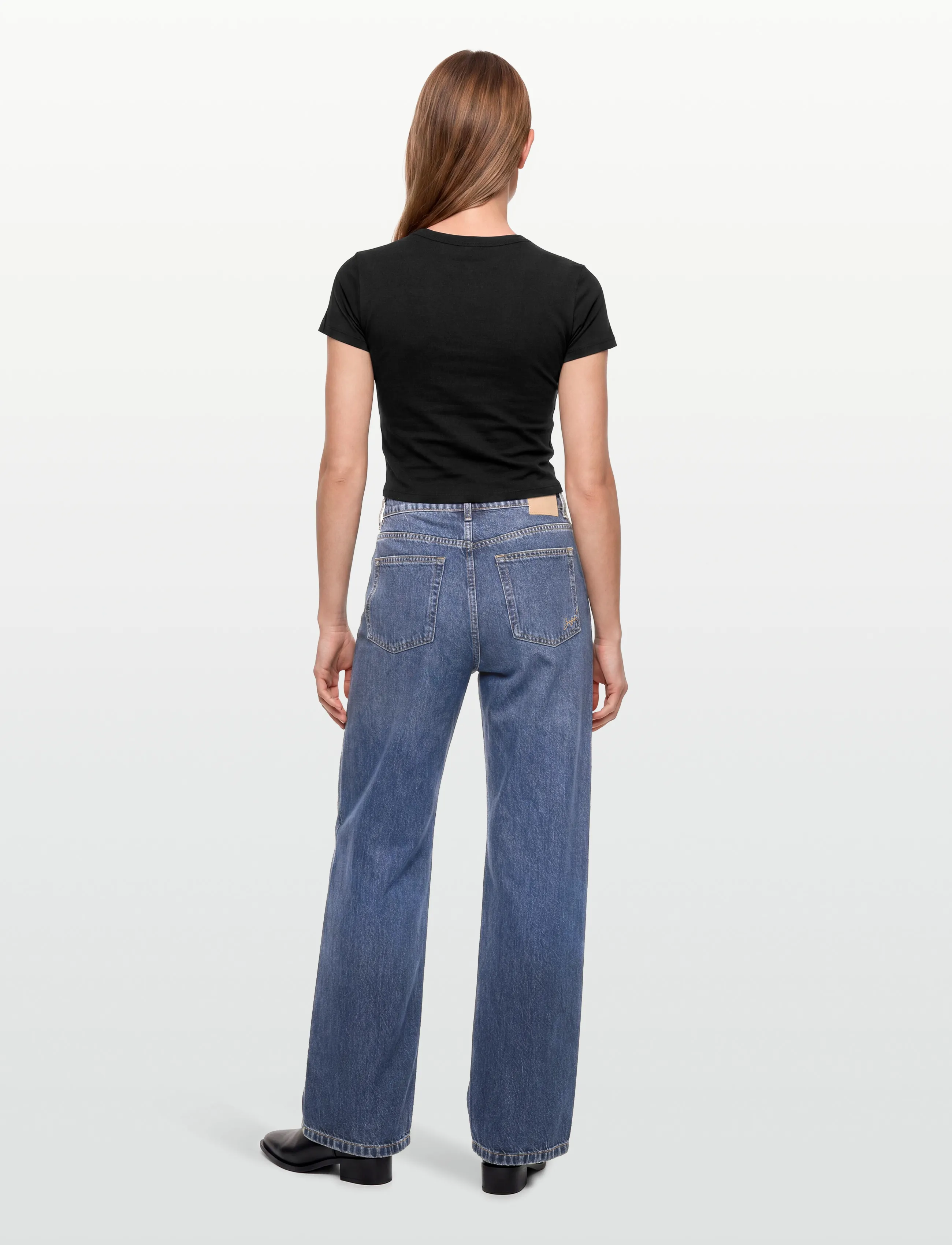 BOSS - C_MARLENE HR 7.0 - straight jeans - navy - 4