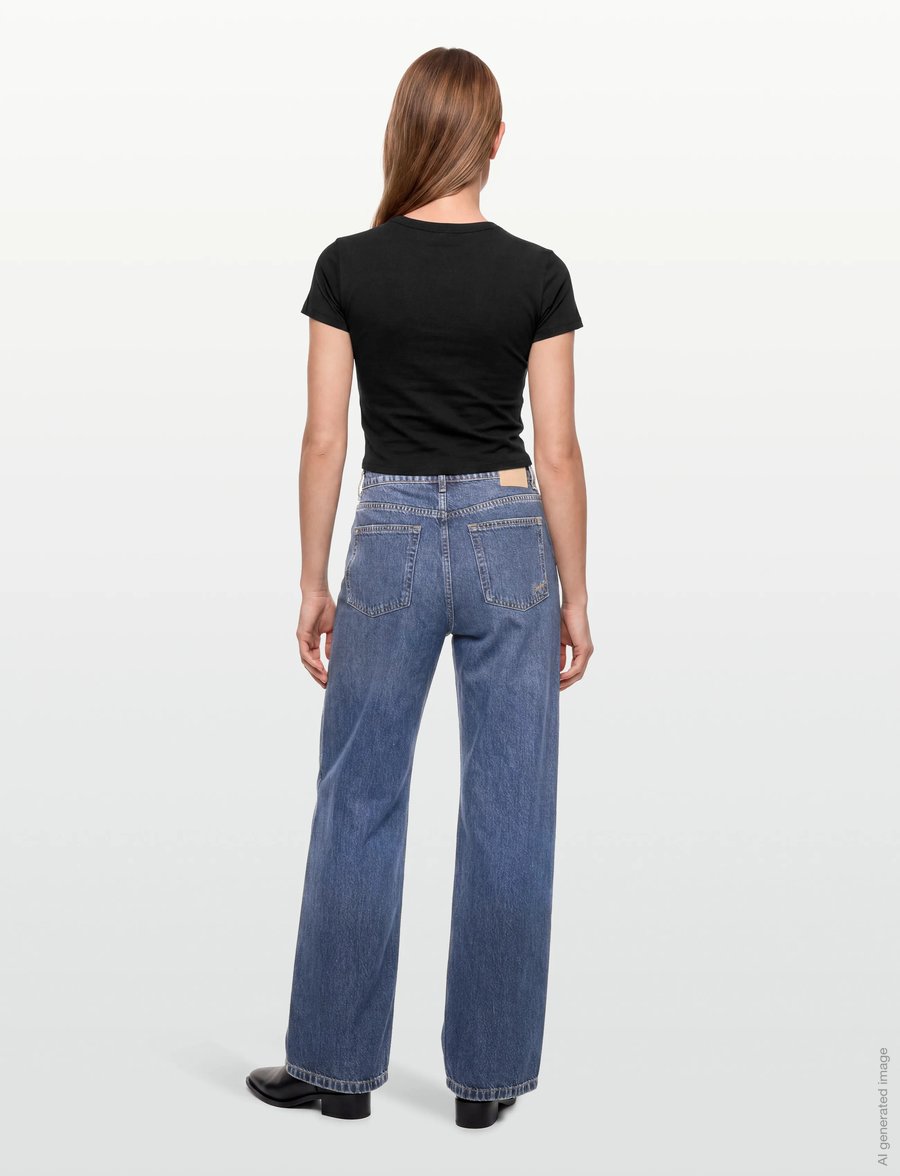 BOSS - C_MARLENE HR 7.0 - straight jeans - navy - 4