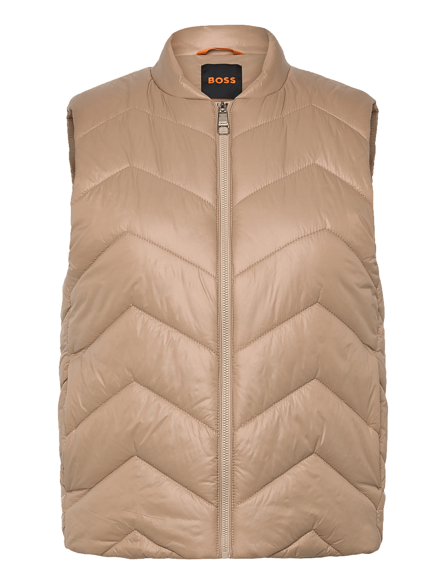 BOSS - C_Palattini - puffer vests - rust/copper - 1