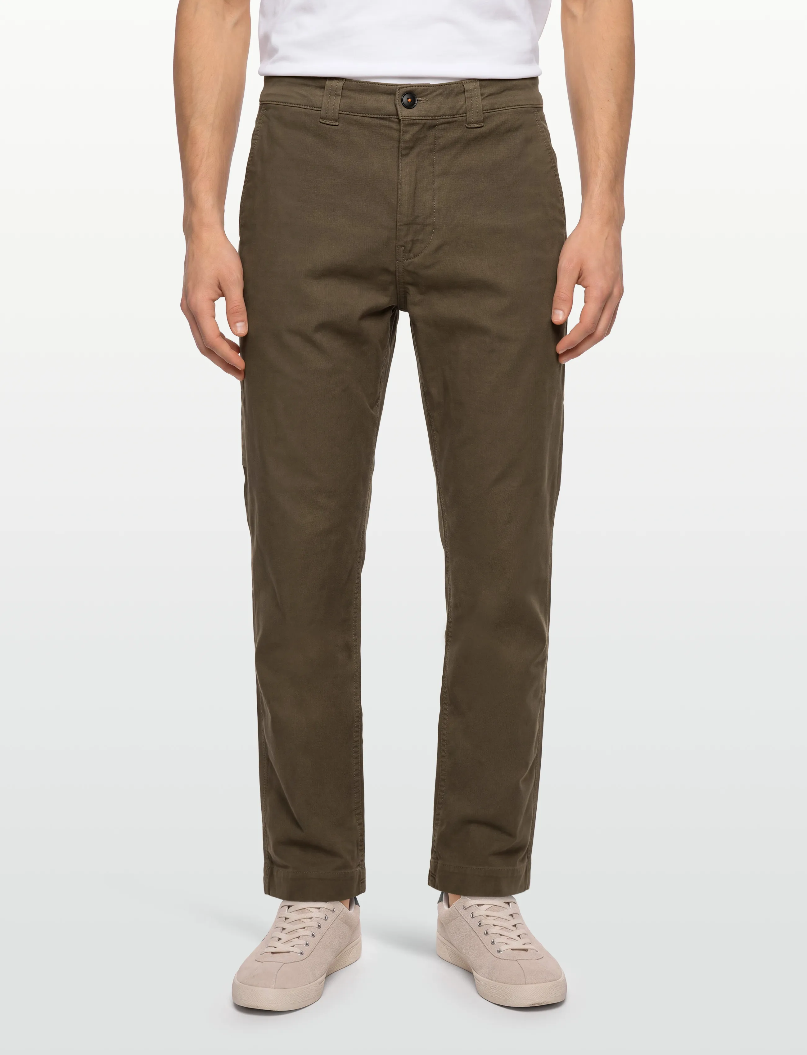 BOSS - Chino-Straight-2 - cargohosen - open green - 3