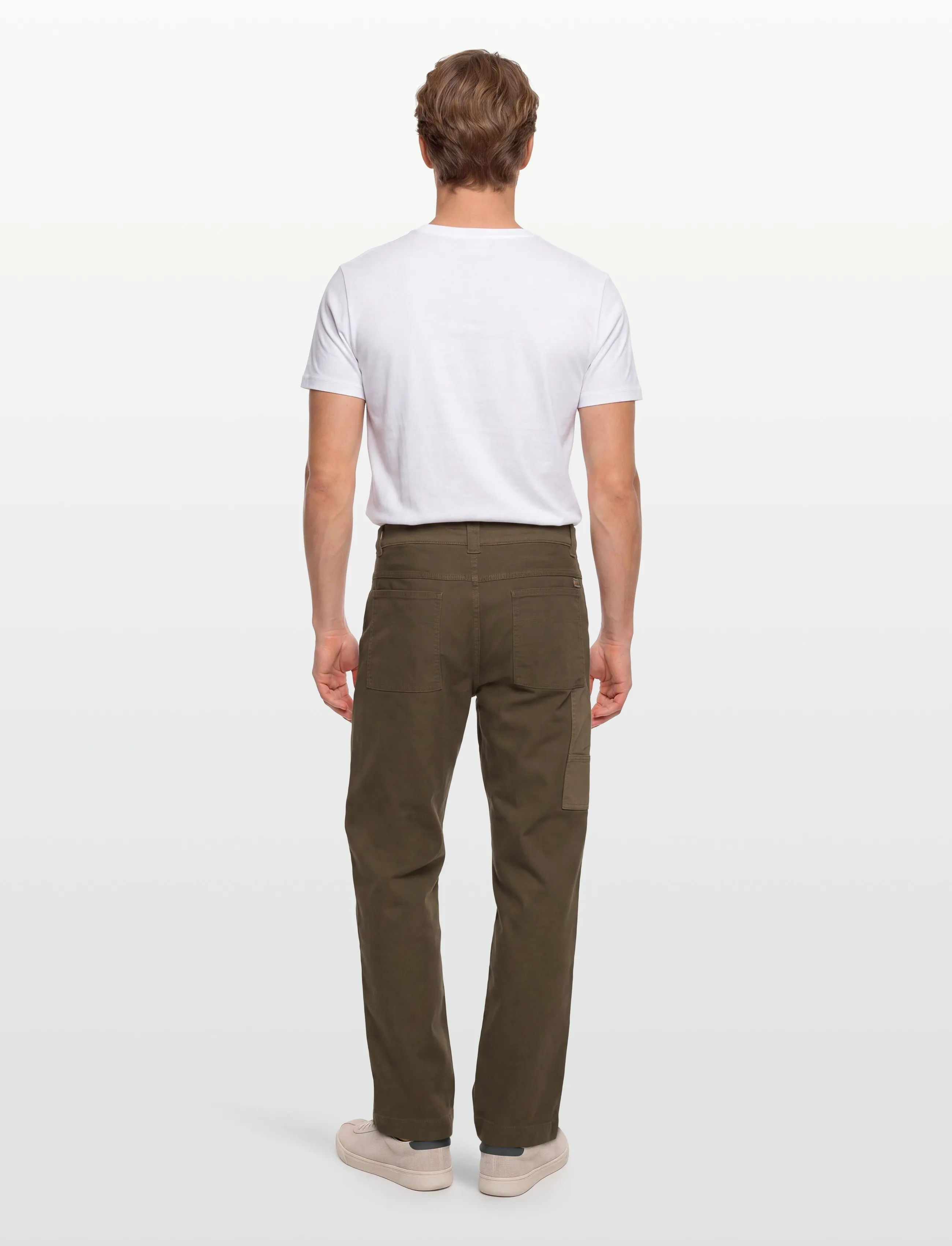 BOSS - Chino-Straight-2 - cargohosen - open green - 4
