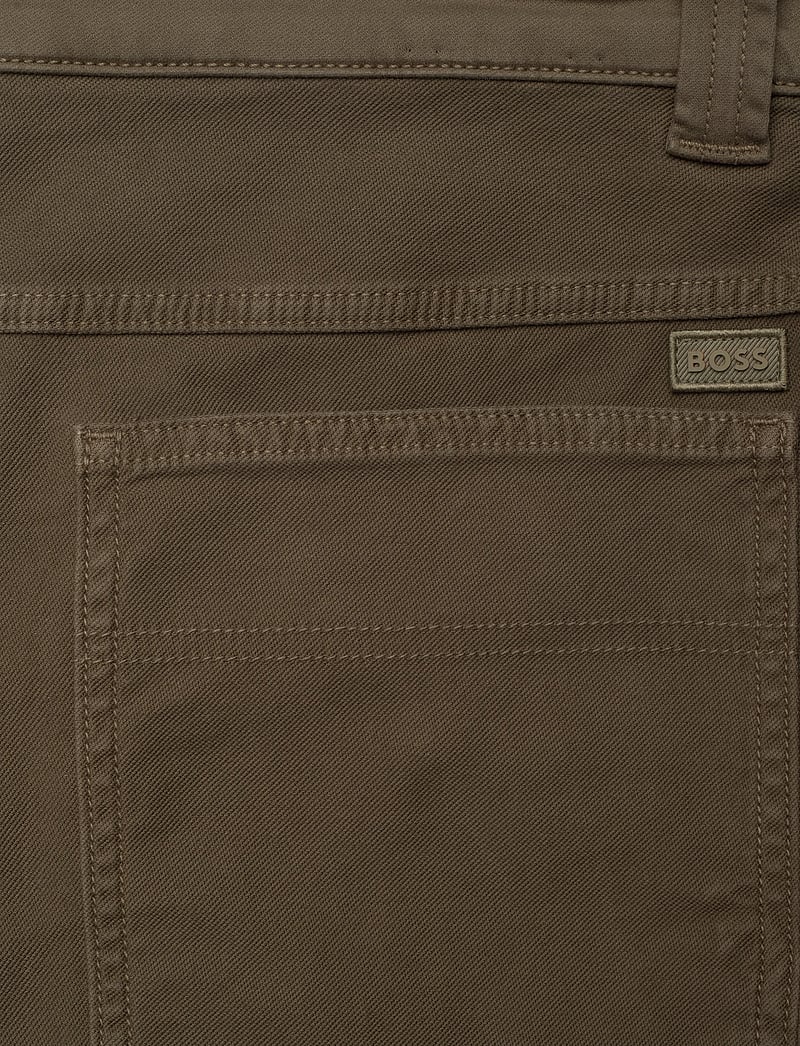 BOSS - Chino-Straight-2 - cargohose - open green - 4