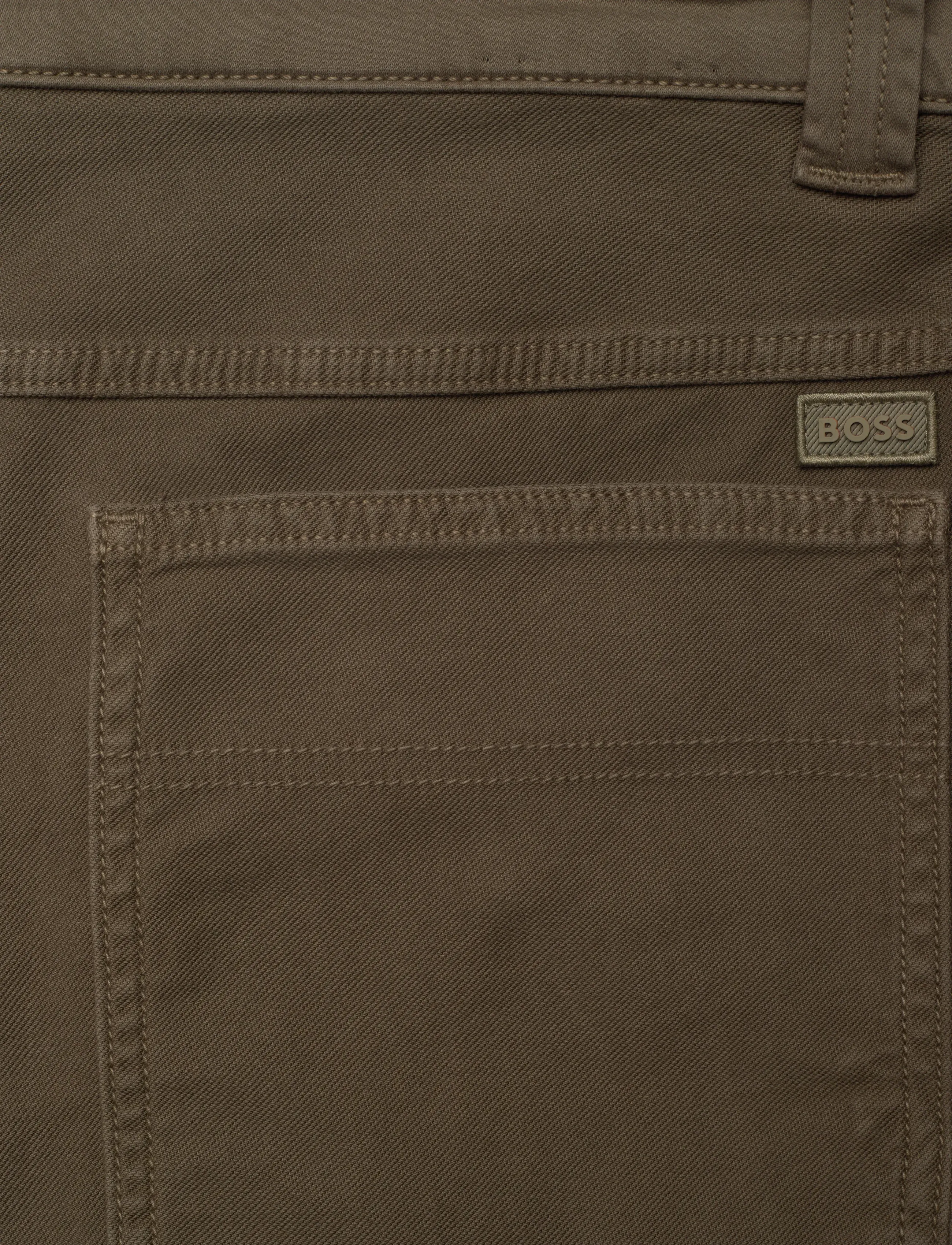 BOSS - Chino-Straight-2 - cargobukser - open green - 4