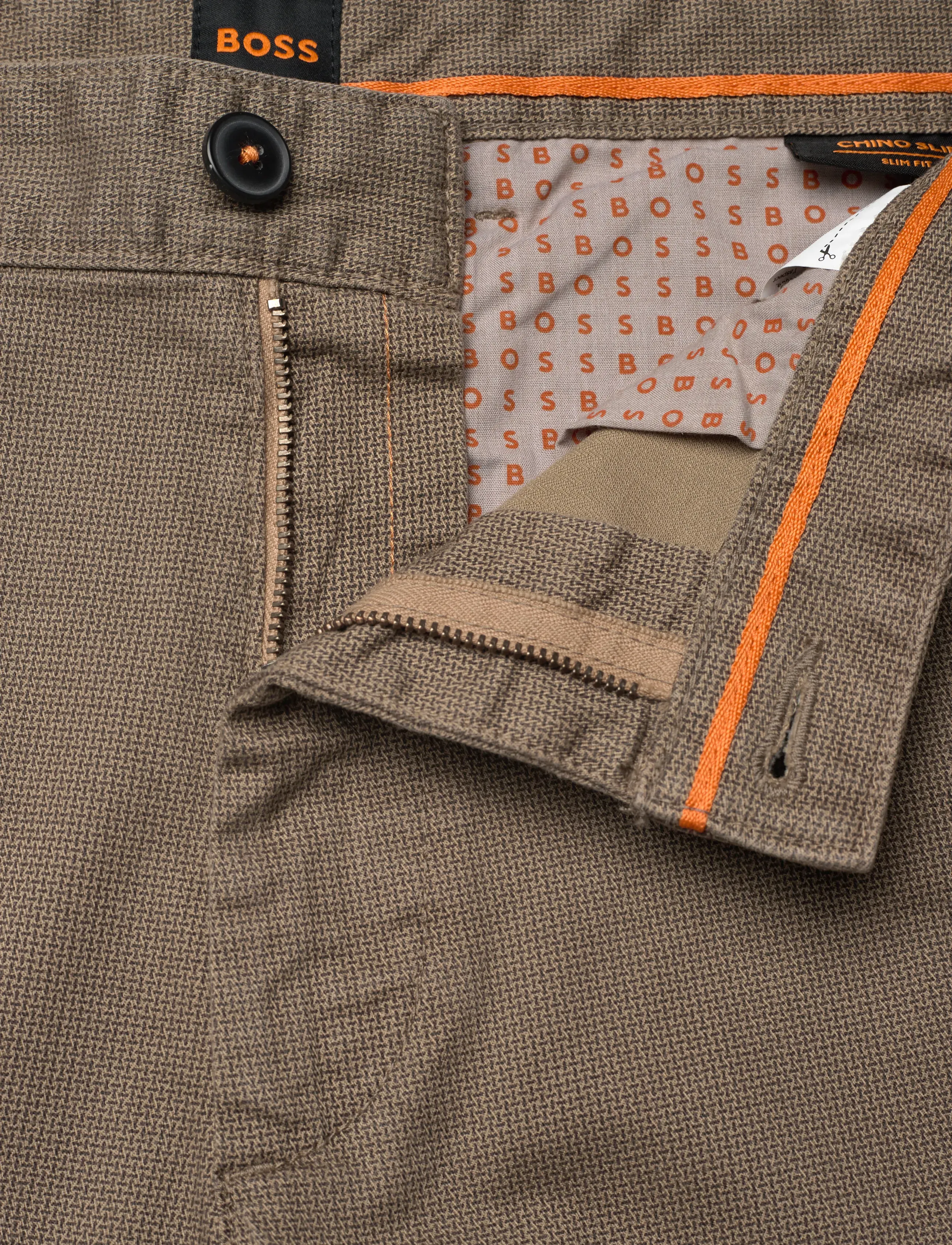 BOSS - Chino_slim - light/pastel brown - 3