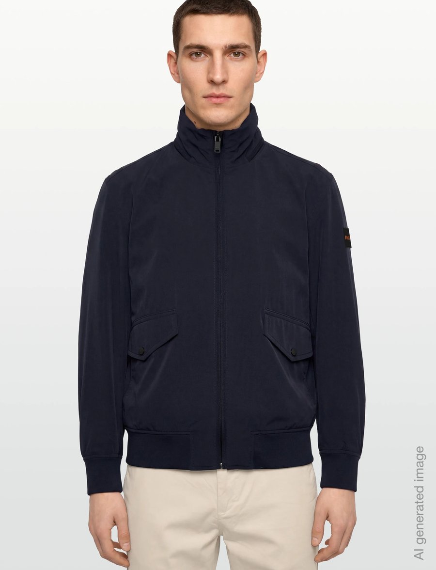 BOSS - Ohice - fall jackets - dark blue - 4