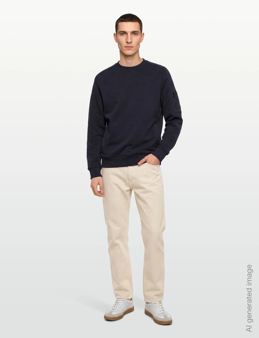 BOSS - We_mixed - sweatshirts - dark blue - 0