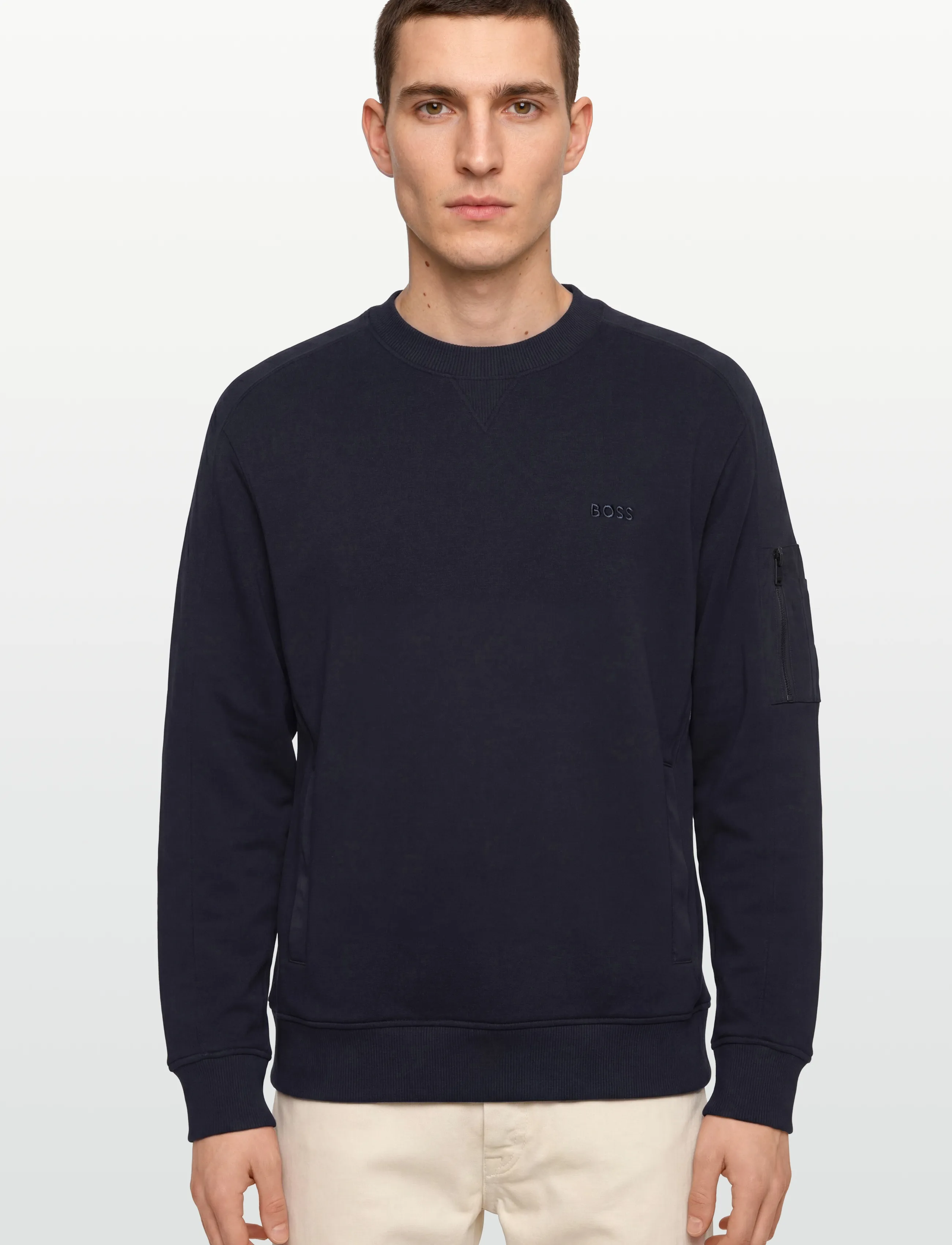 BOSS - We_mixed - sweatshirts - dark blue - 4