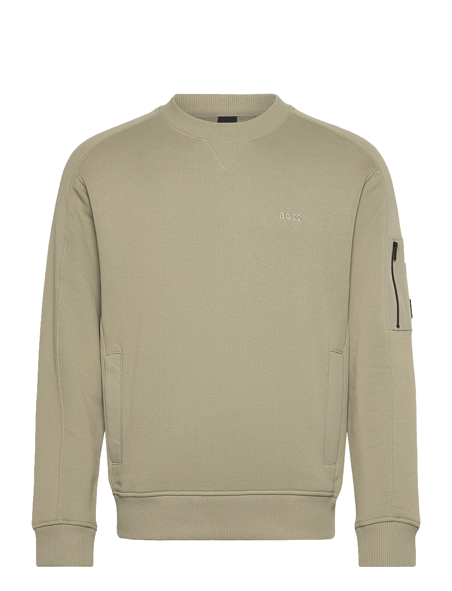 BOSS - We_mixed - sweatshirts - open green - 1