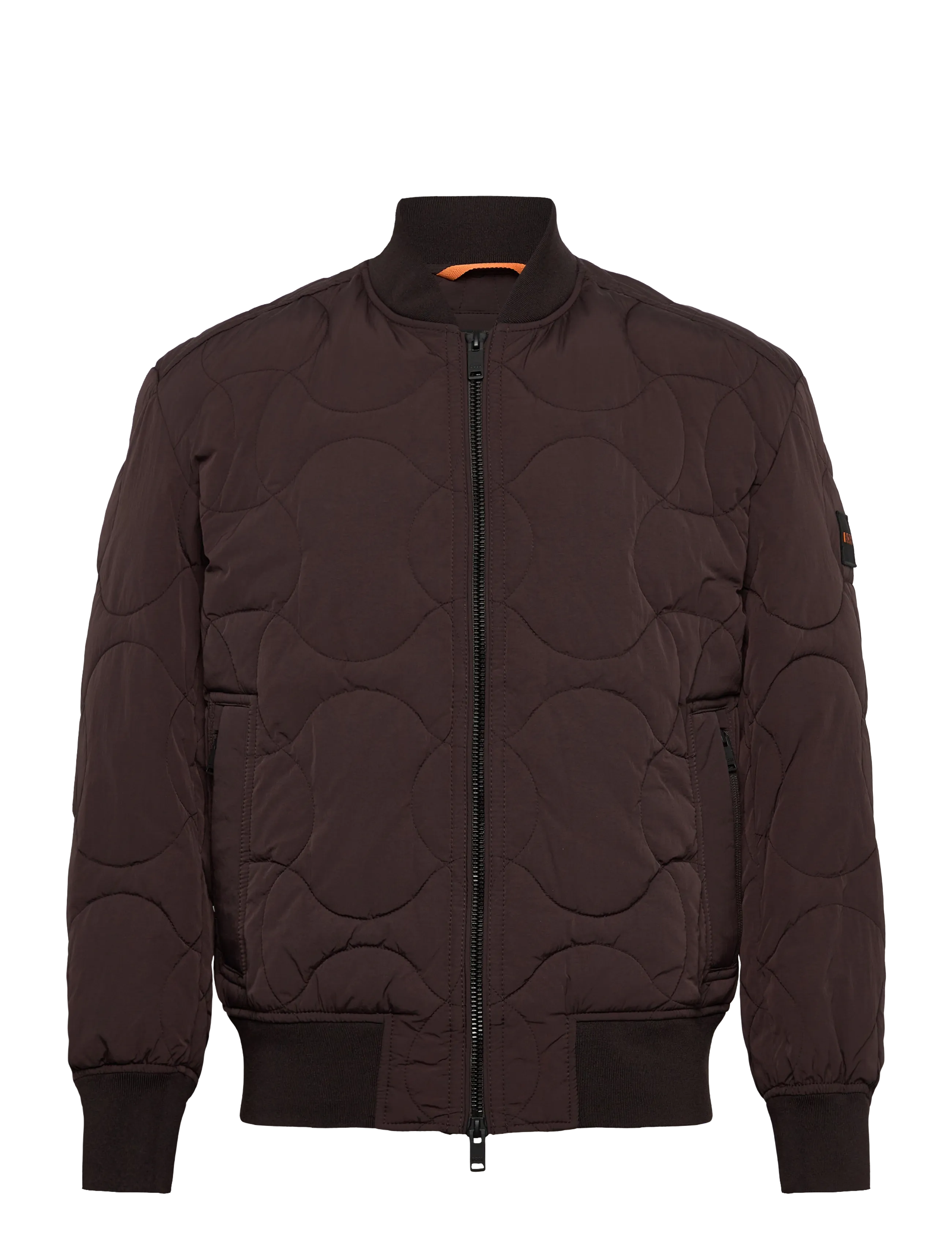 BOSS Ovalley - Overtøj - DARK BROWN / brown