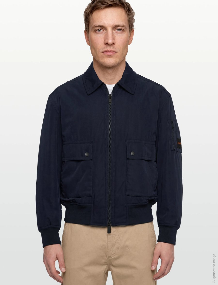 BOSS - Oking - forårsjakker - dark blue - 3