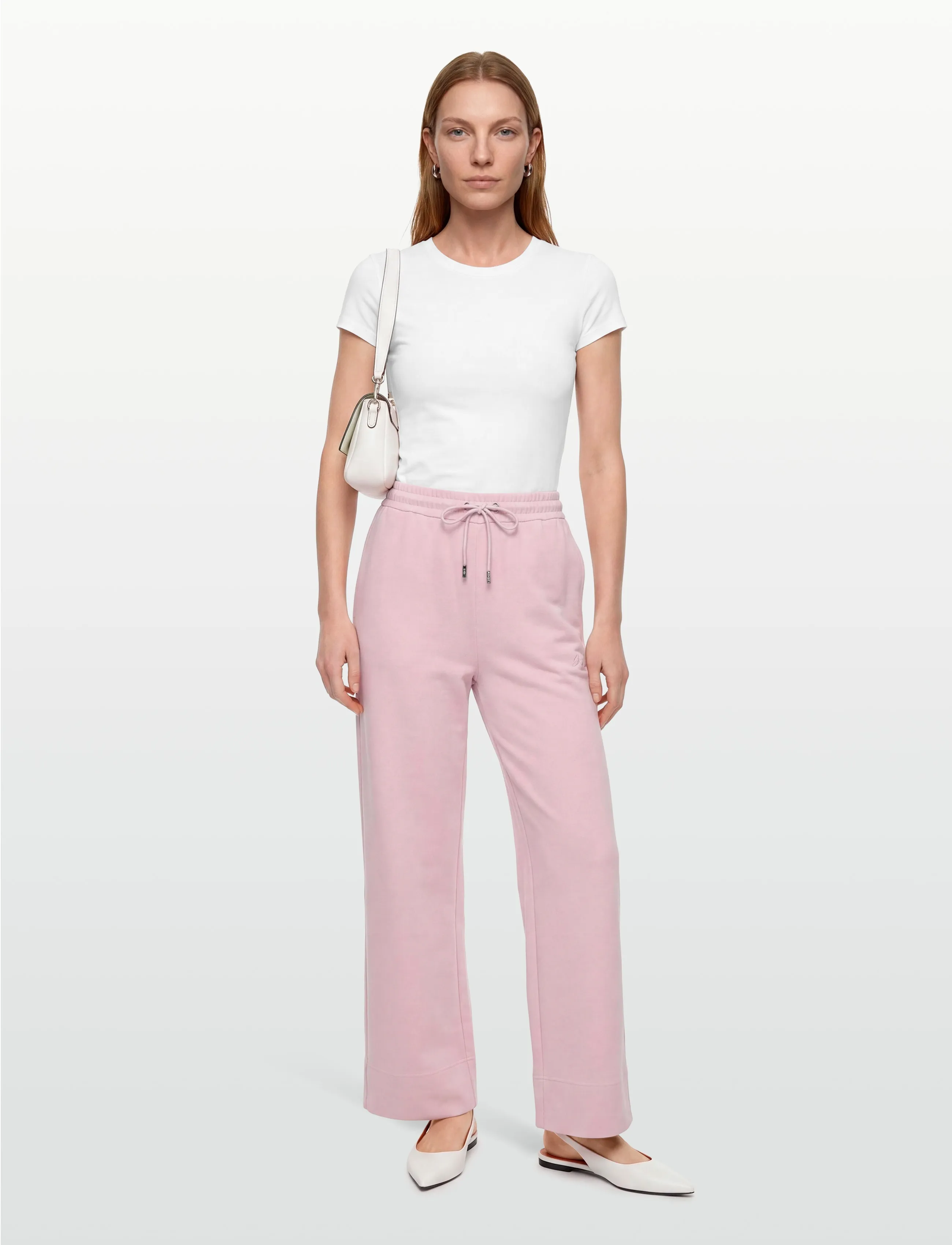 BOSS C_Enuri, M, Pink, Bukser > Joggers, Dame