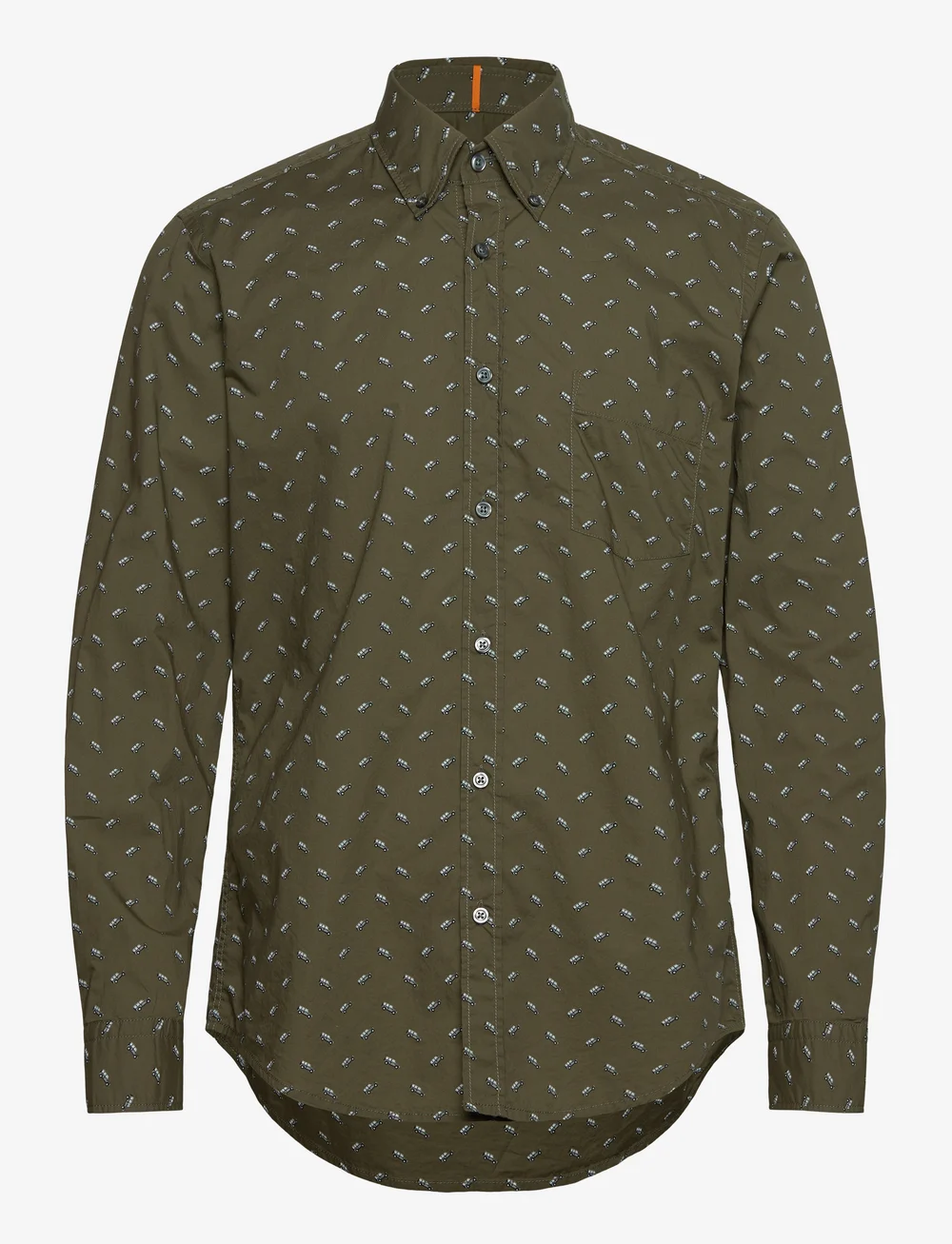 BOSS - Rickert_M - koszule we wzory - open green - 0