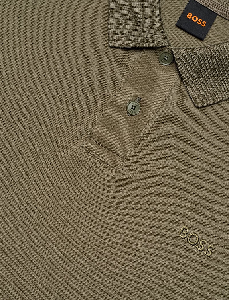 BOSS - Pe_Tirecollar - kurzärmelig - open green - 2