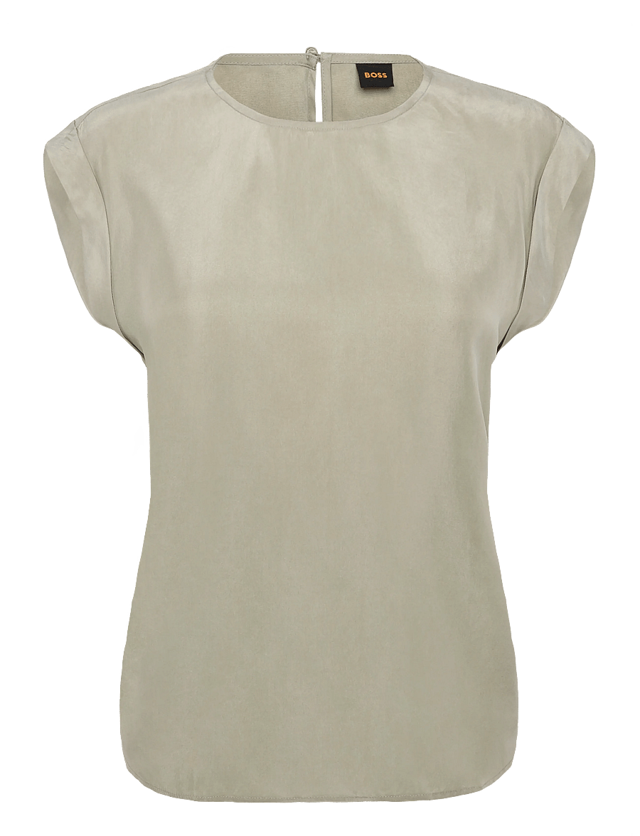 BOSS - C_Irnette - Ärmellose blusen - open green - 1