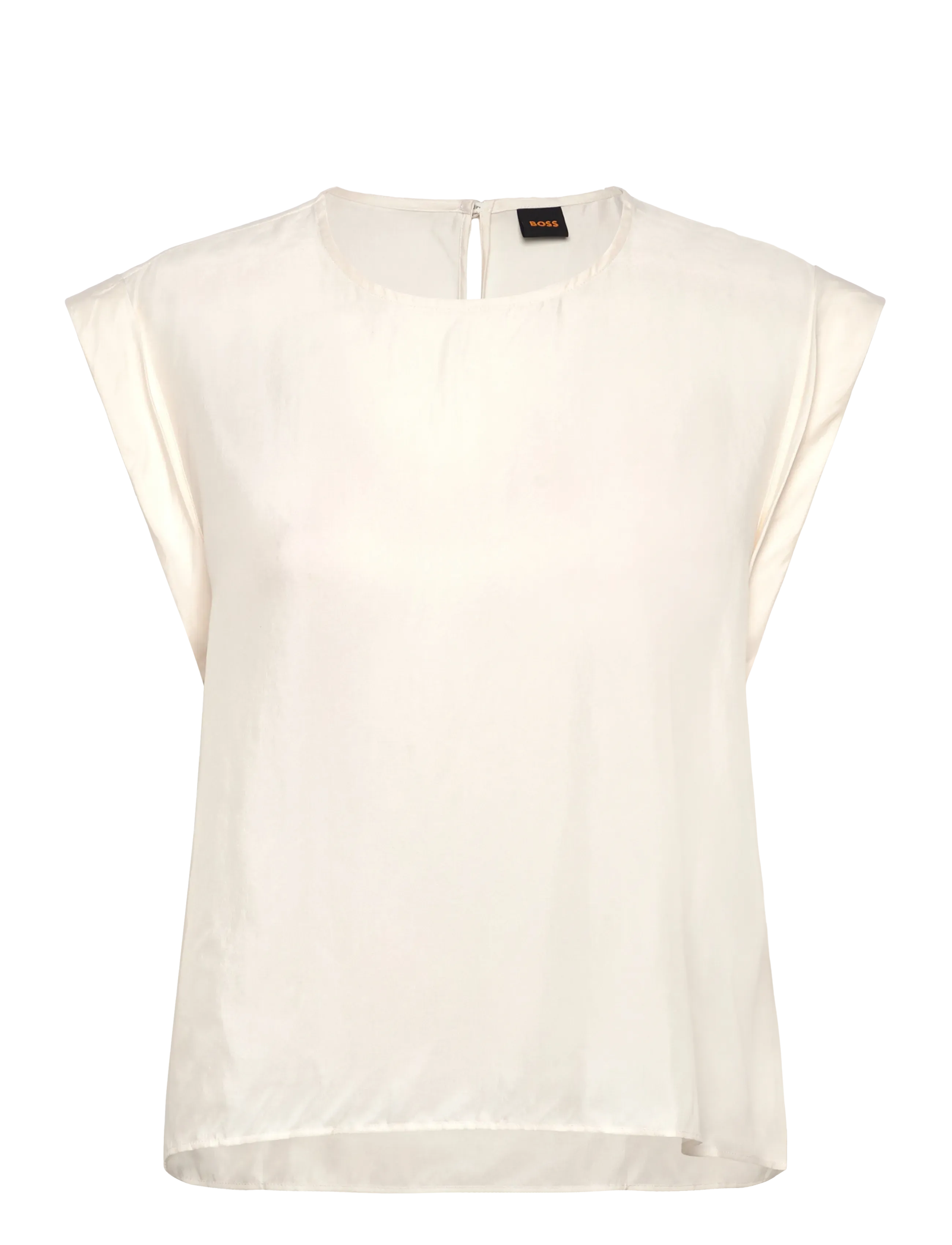 BOSS C_Irnette - Ærmeløse bluser - OPEN WHITE / white