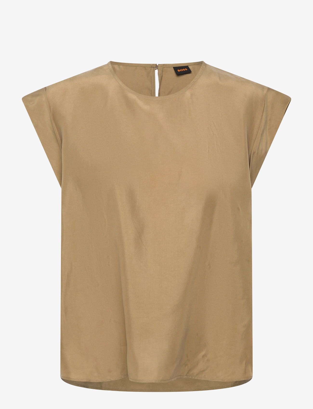 BOSS - C_Irnette - varrukateta pluusid - rust/copper - 0