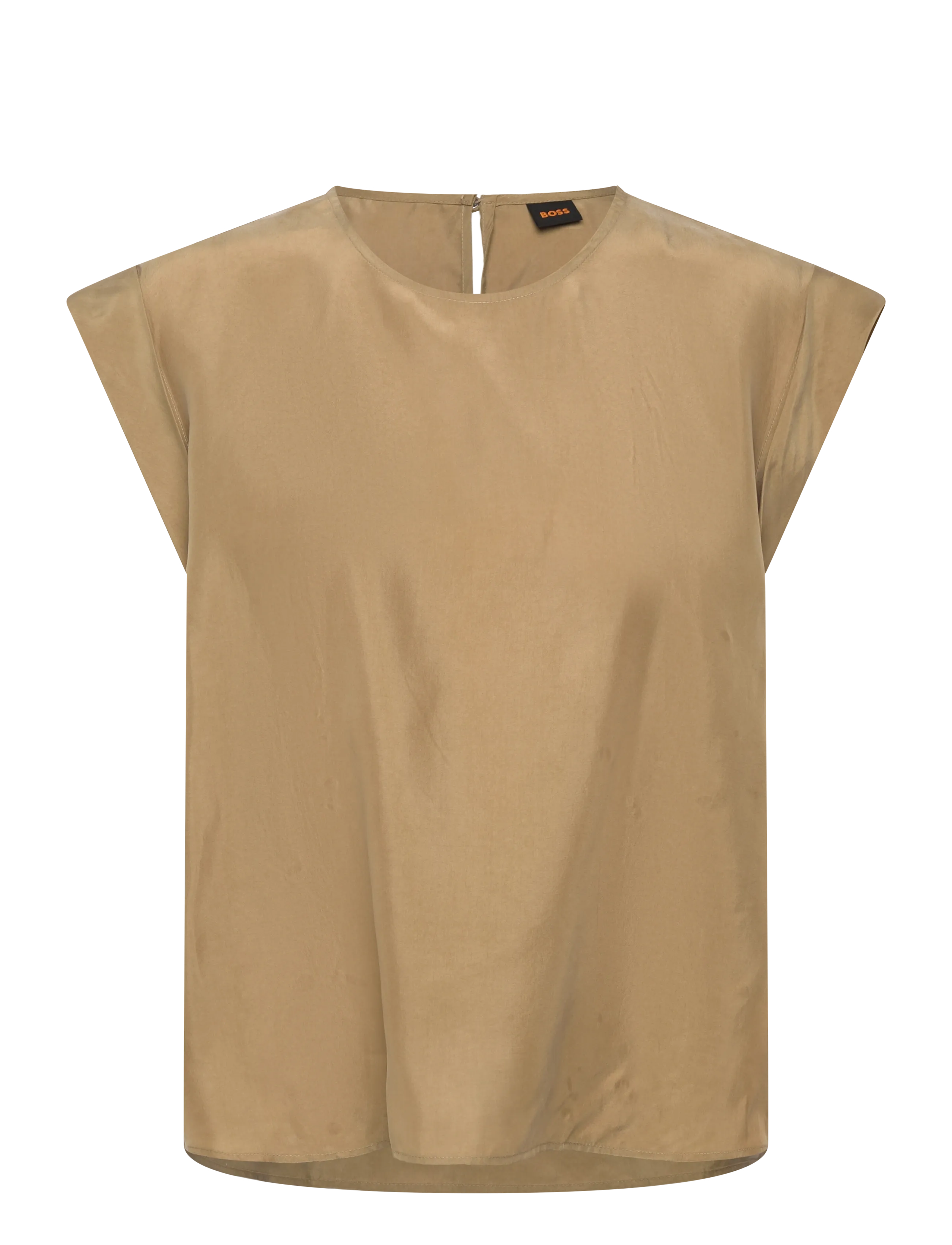 BOSS C_Irnette - Blusen - RUST/COPPER / beige