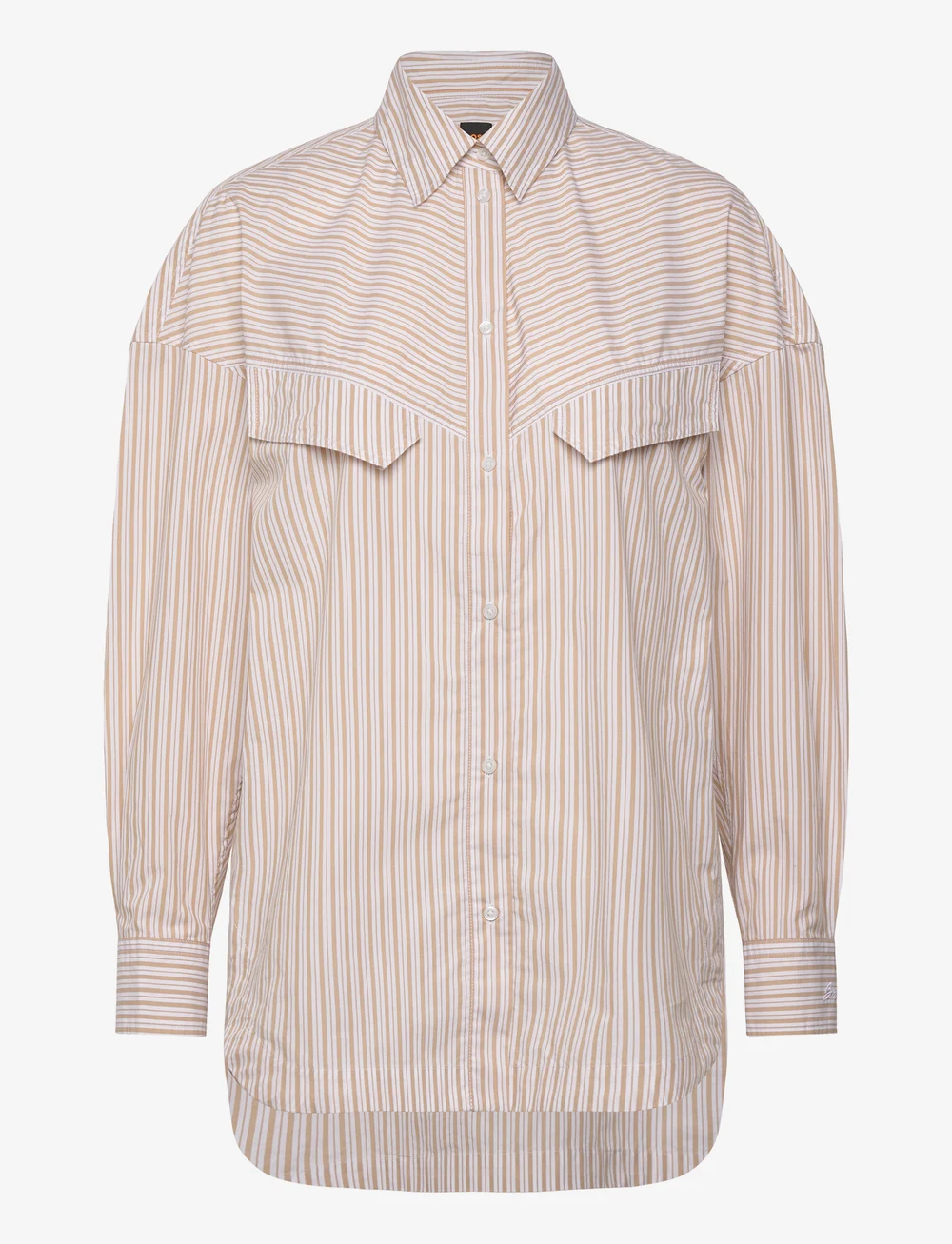 BOSS - C_Bostaffa_1 - langærmede skjorter - rust/copper - 0