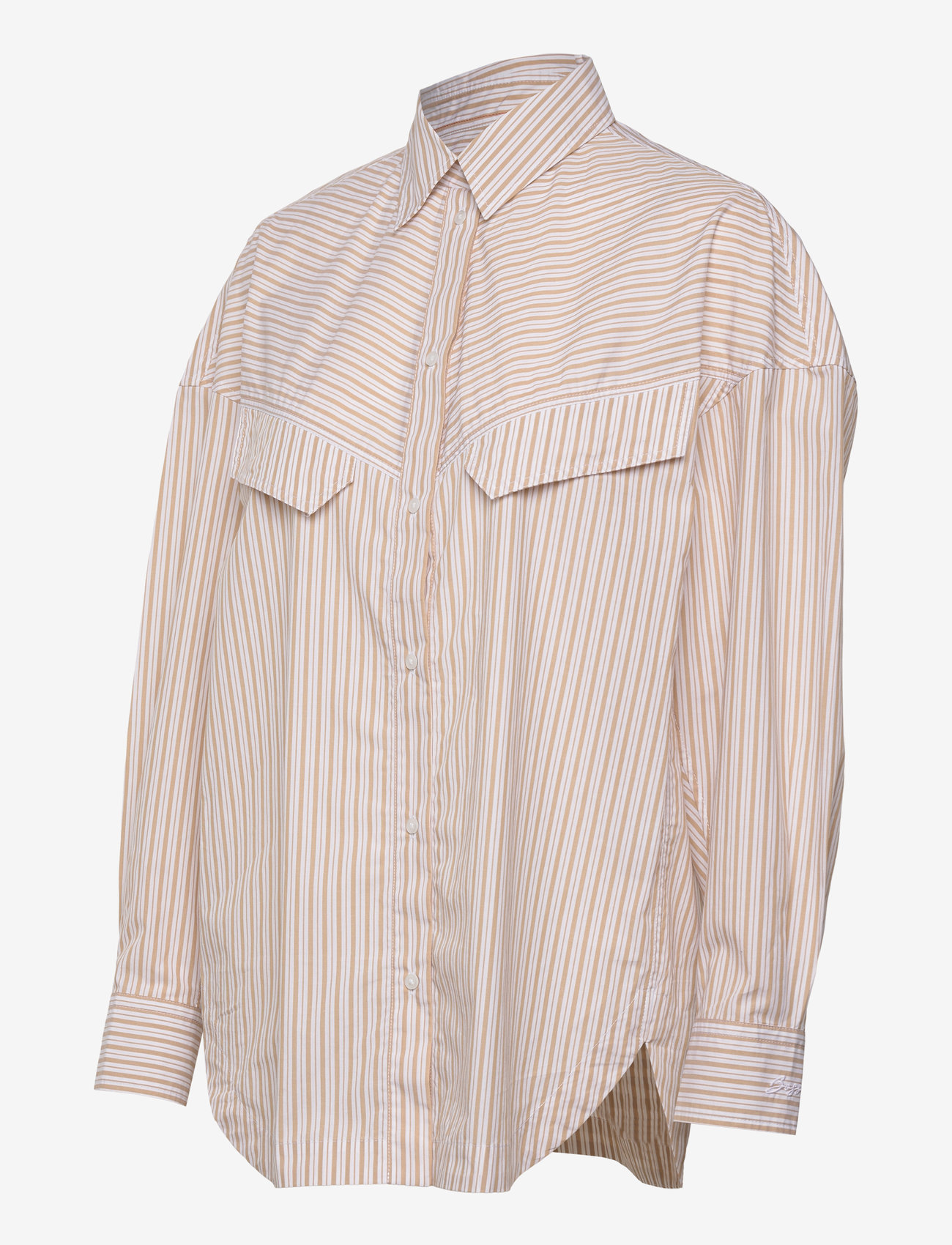 BOSS - C_Bostaffa_1 - pikkade varrukatega särgid - rust/copper - 3