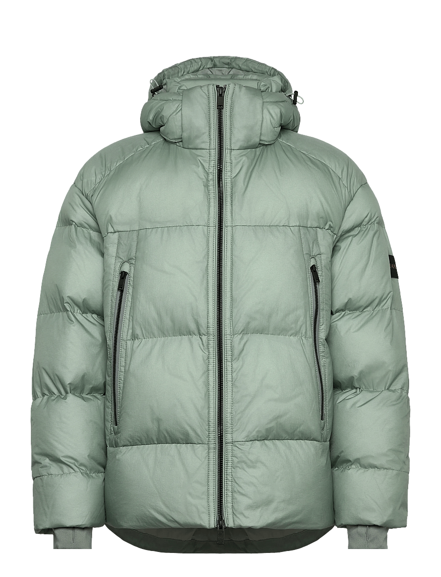 BOSS - Orbok - daunenjacken - open green - 0
