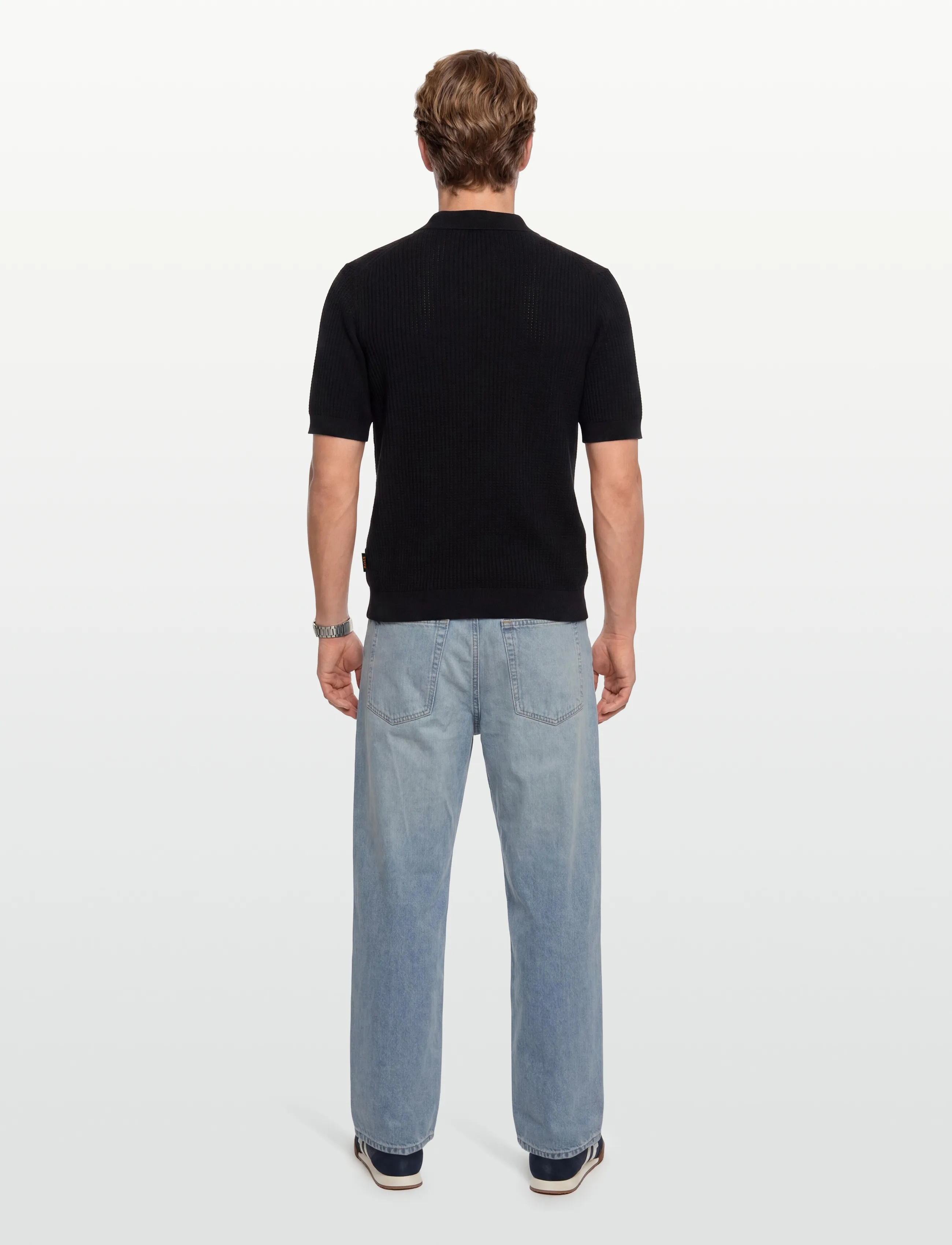 BOSS - Akoppo - kortærmede poloer - black - 4