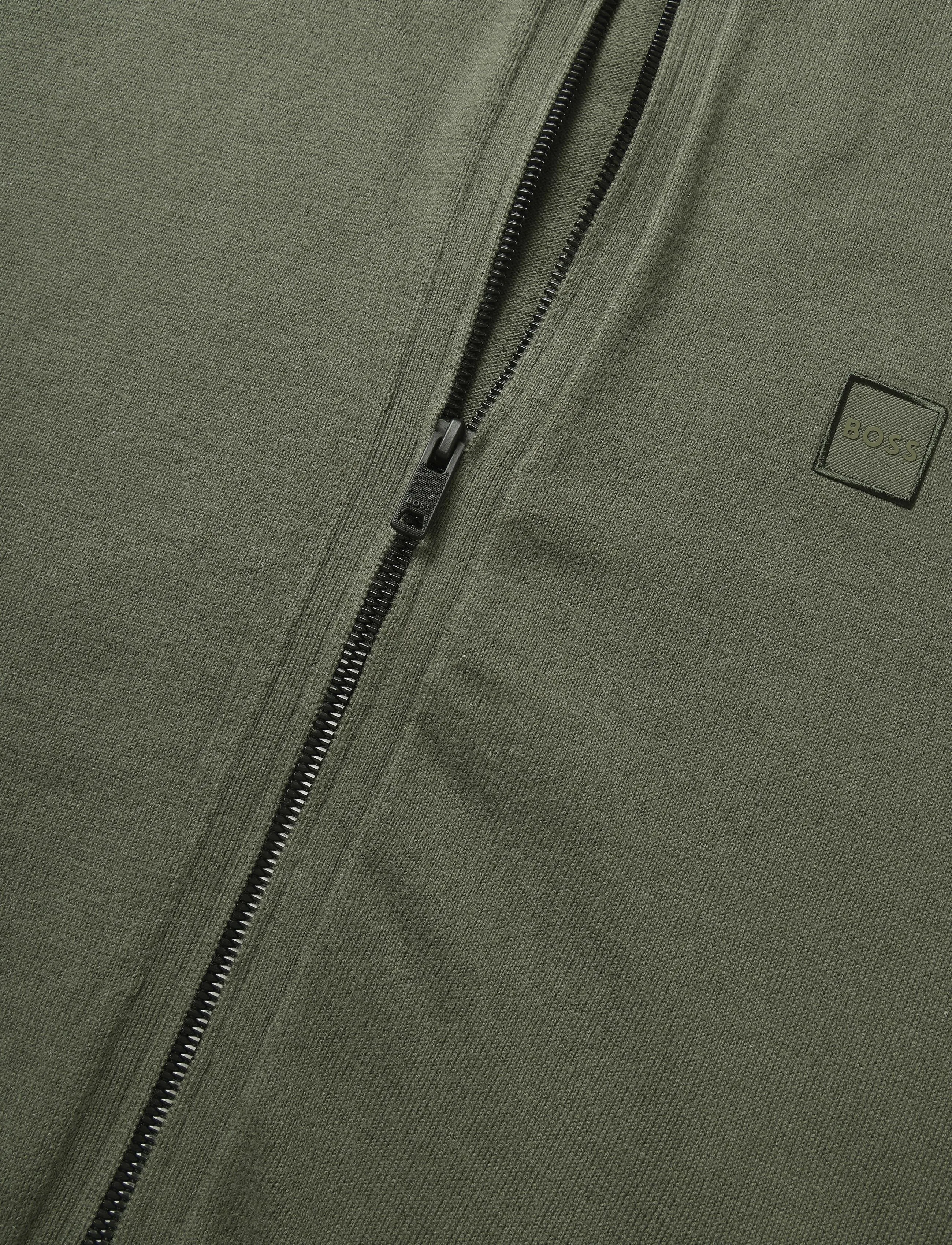 BOSS - Kanozip_S - full zip jumpers - bright green - 3