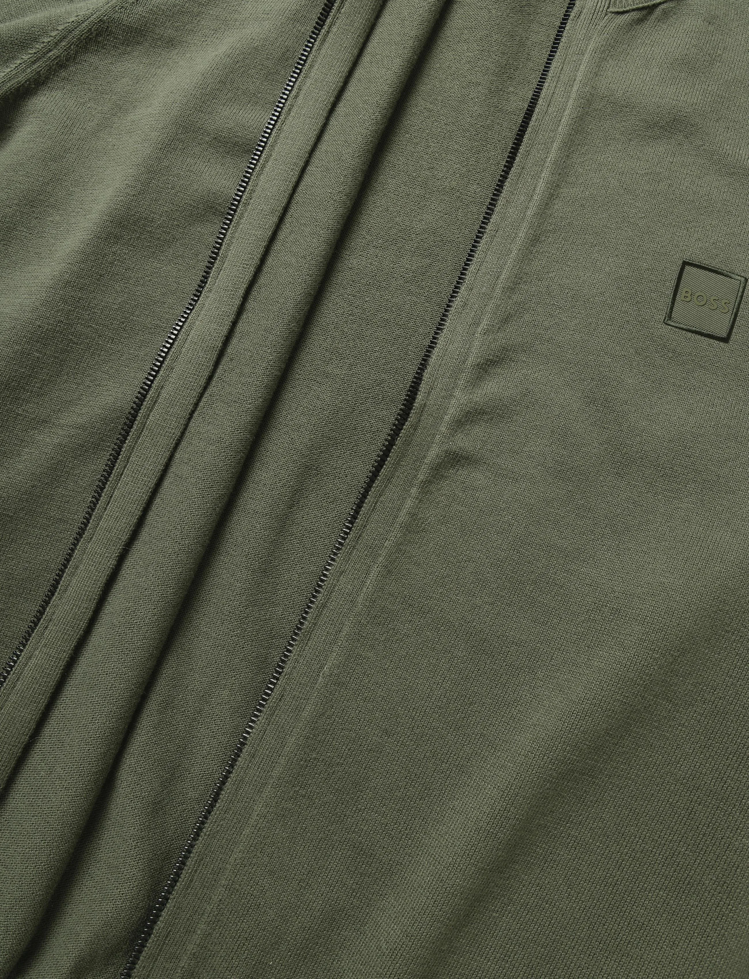 BOSS - Kanozip_S - full zip jumpers - bright green - 4