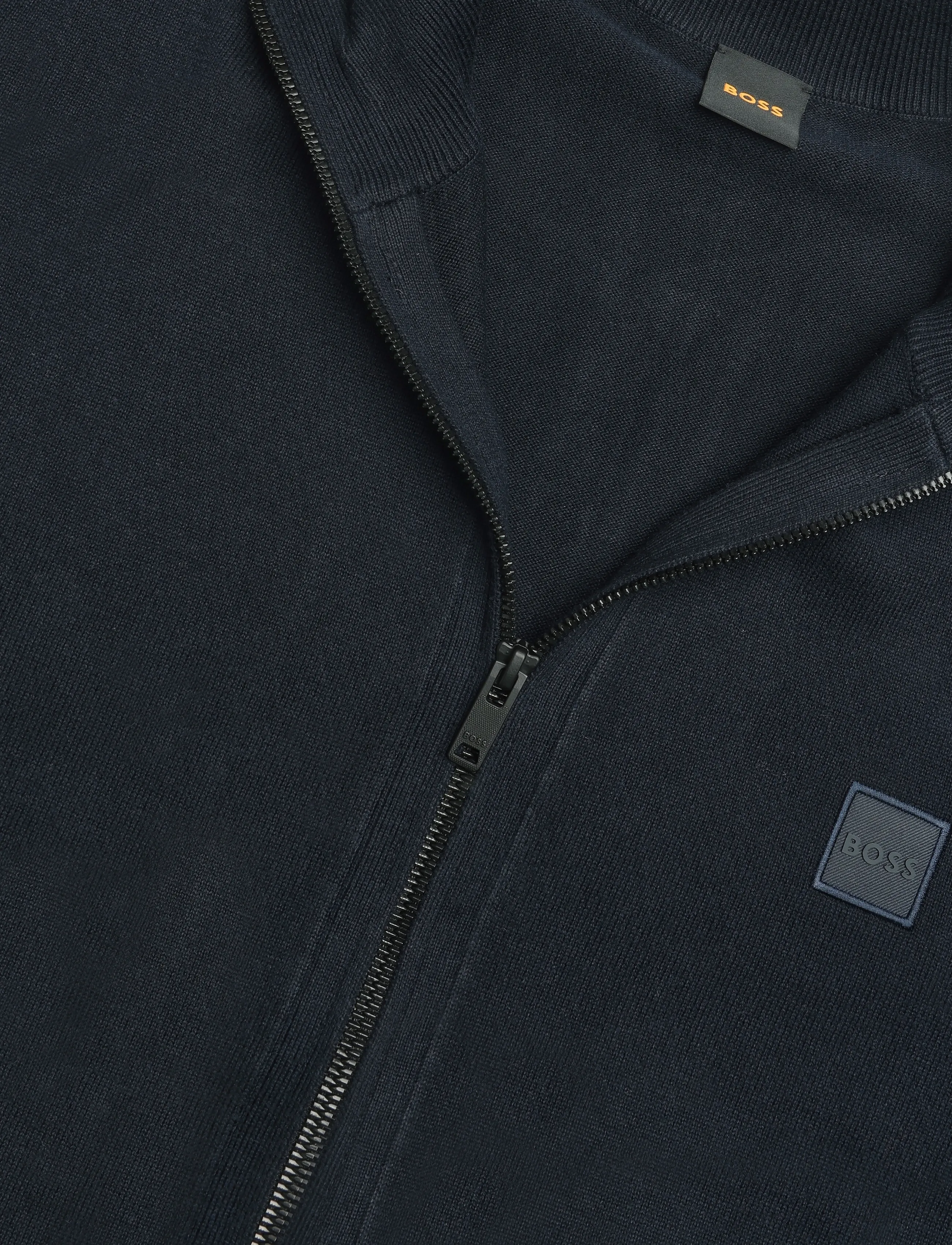 BOSS - Kanozip_S - lukuga džemprid - dark blue - 2