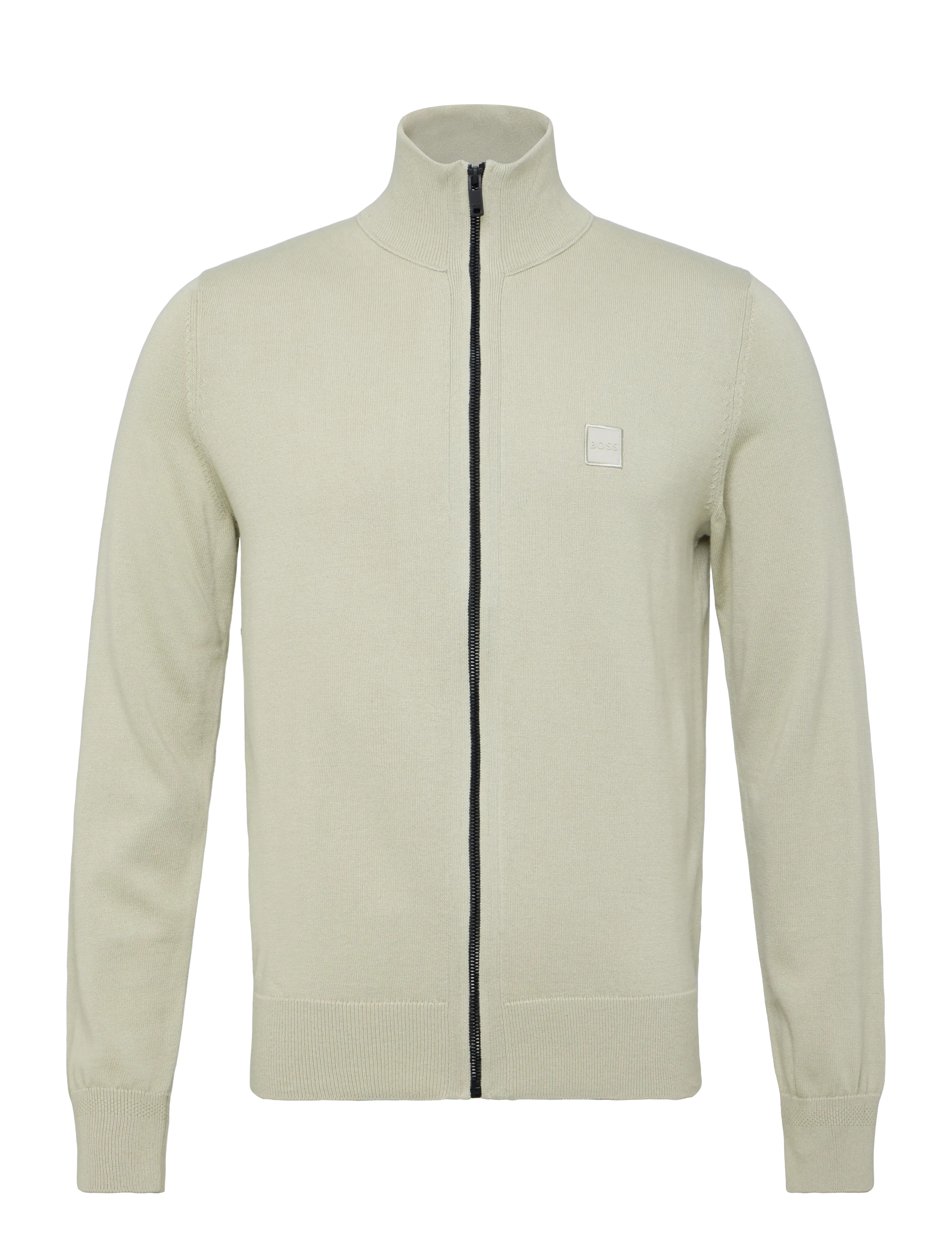 BOSS - Kanozip_S - lukuga džemprid - light beige - 1