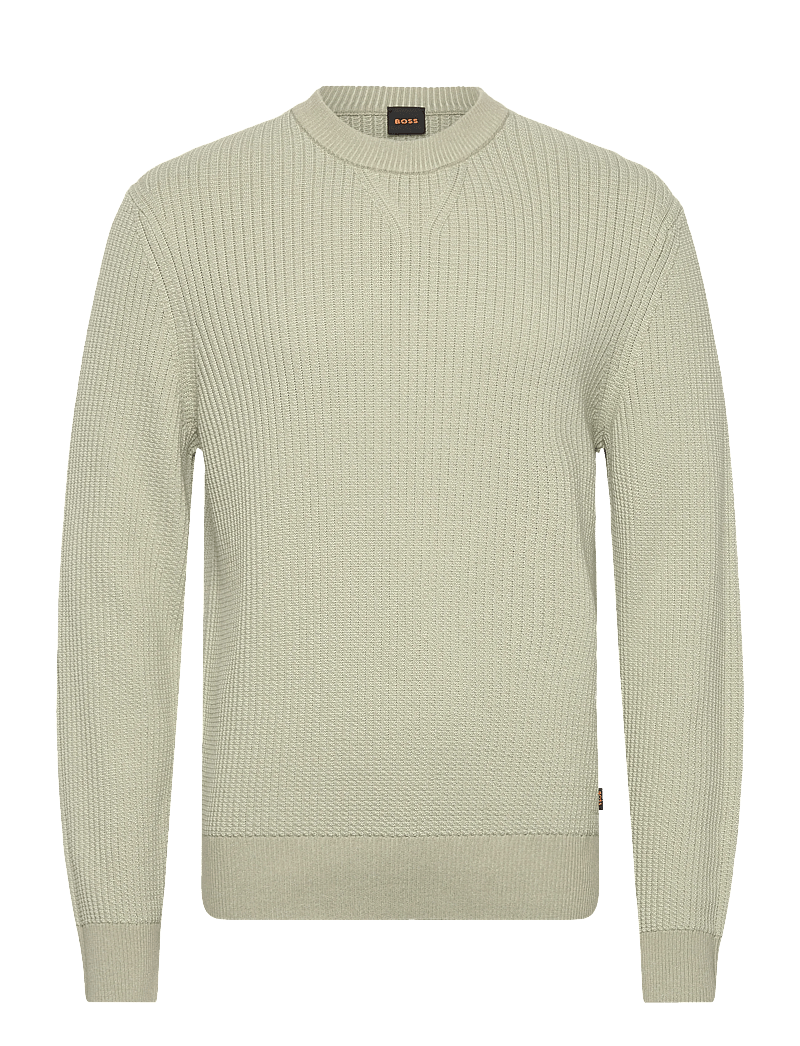 BOSS - Apokko - rundhals - open green - 0