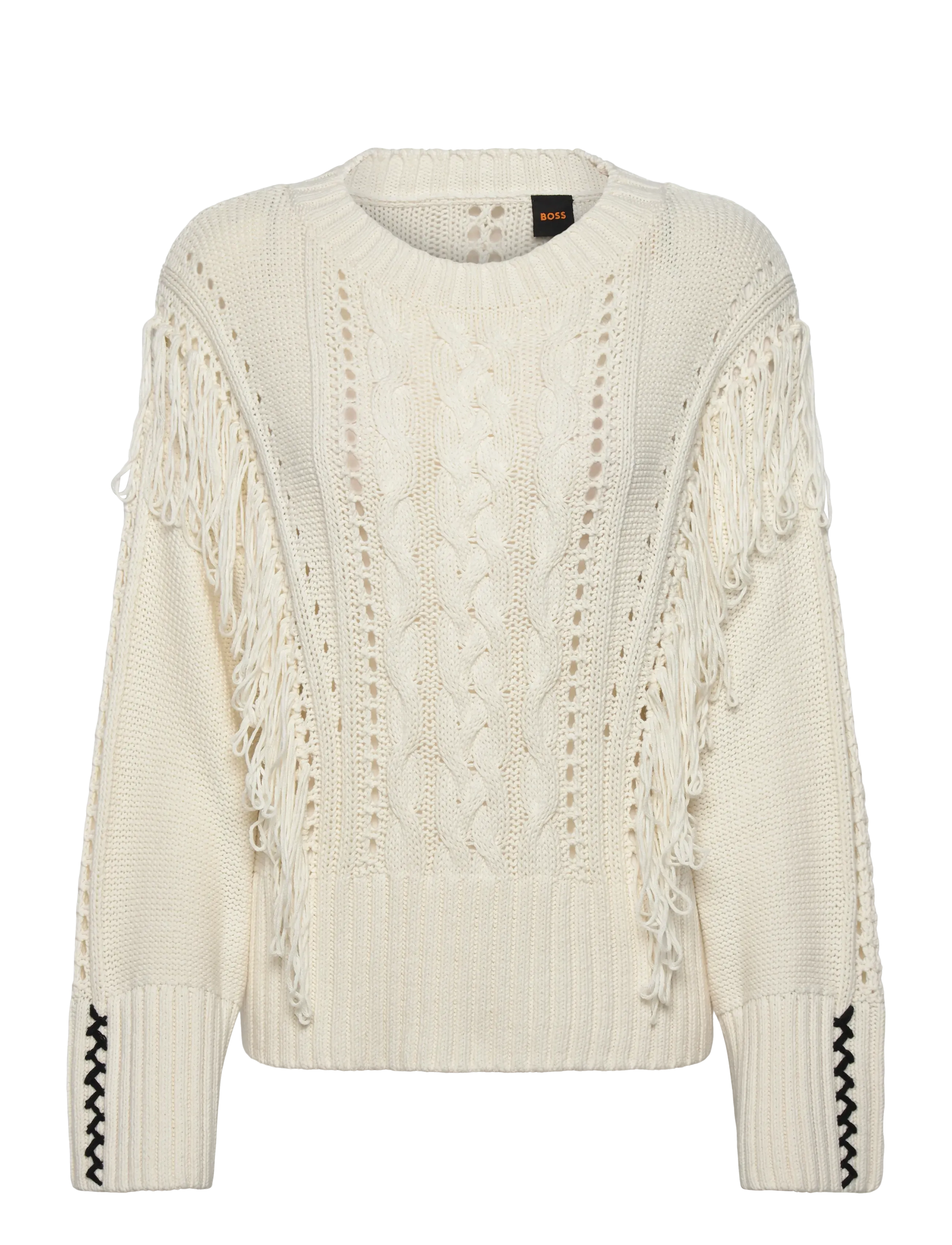 BOSS C_Fitto - Transitional Layering - OPEN WHITE / cream