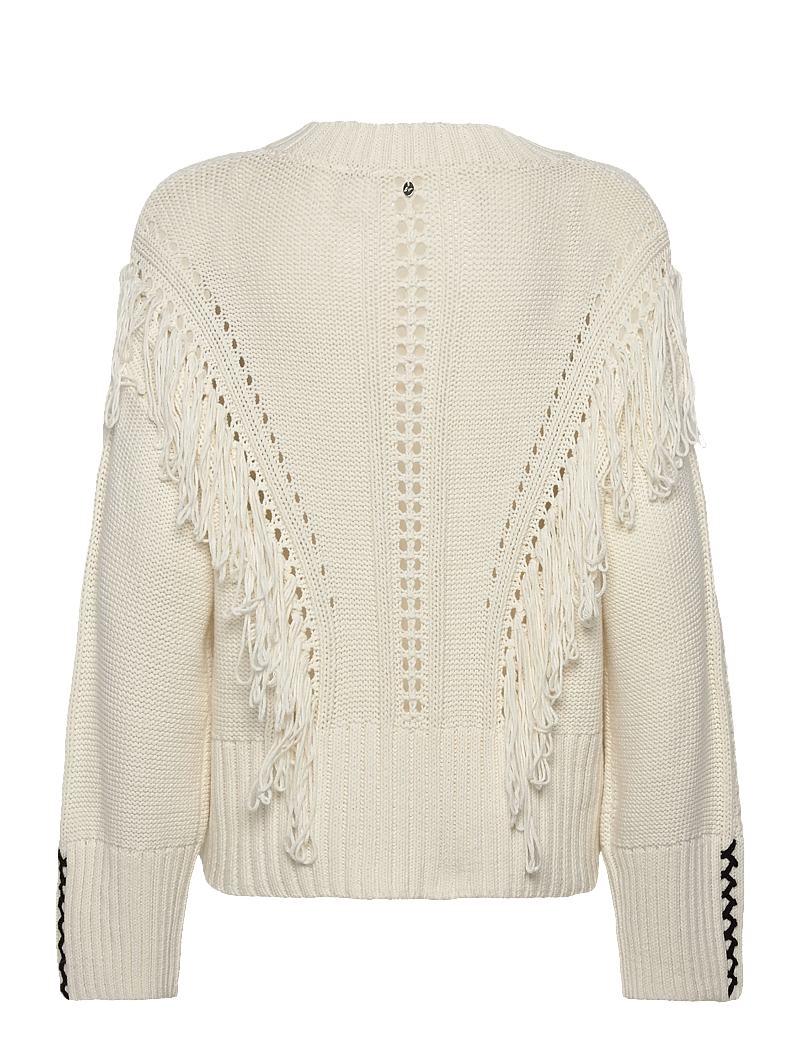 BOSS - C_Fitto - megztiniai - open white - 1