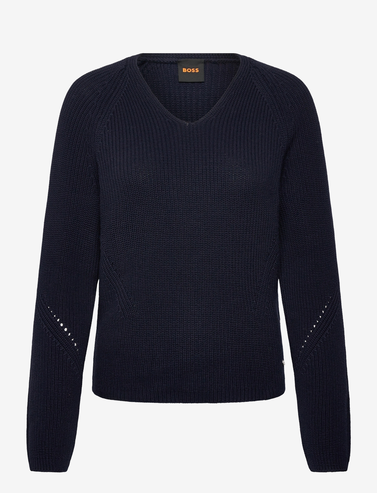 BOSS - C_Fardella - stickade tröjor - dark blue - 0