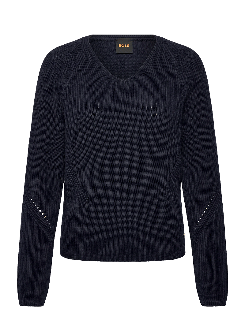 BOSS - C_Fardella - stickade tröjor - dark blue - 0