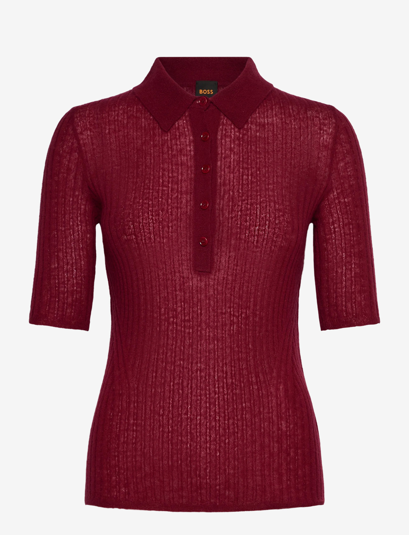 BOSS - C_Fugano - polosärgid - dark red - 0