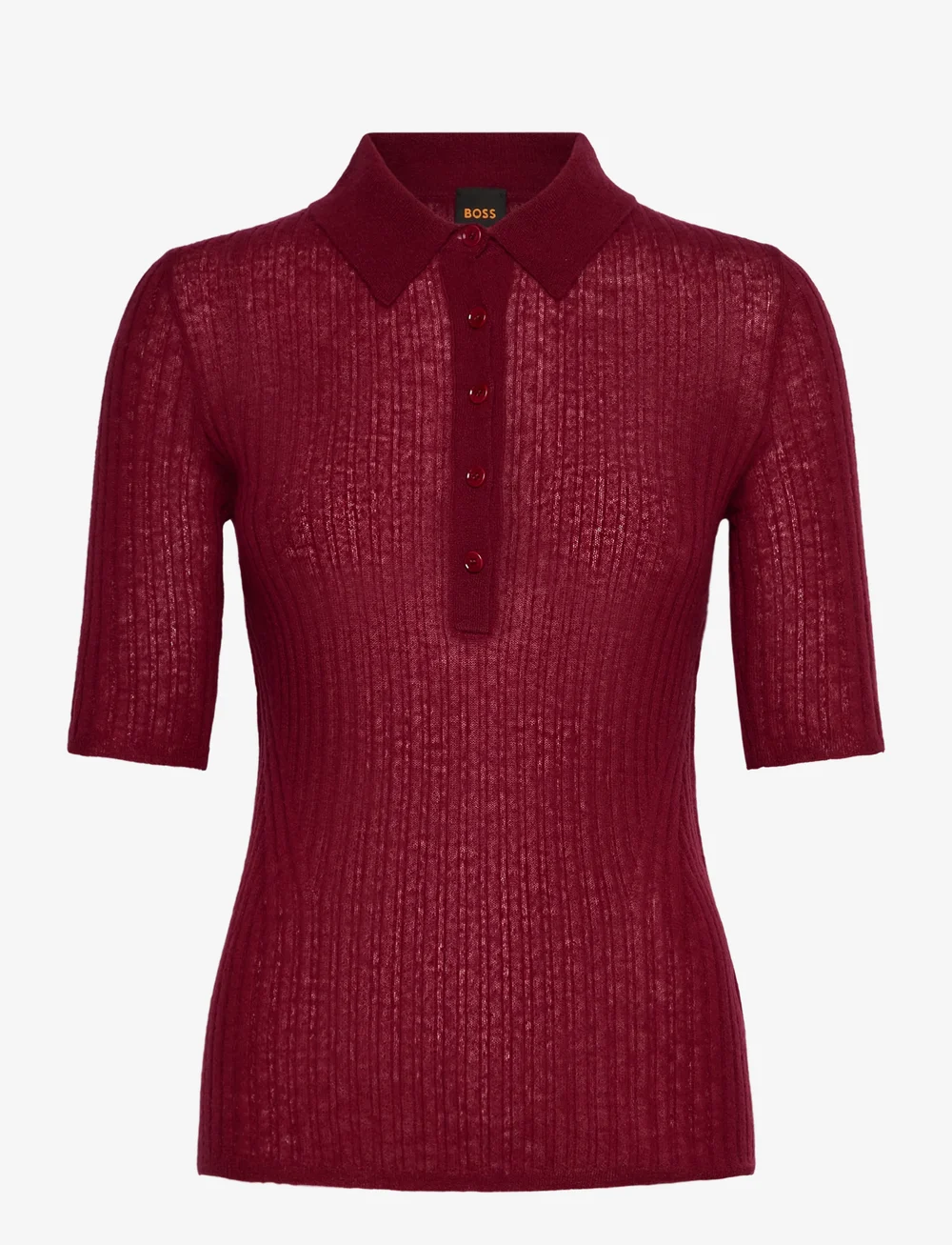 BOSS - C_Fugano - polosärgid - dark red - 0