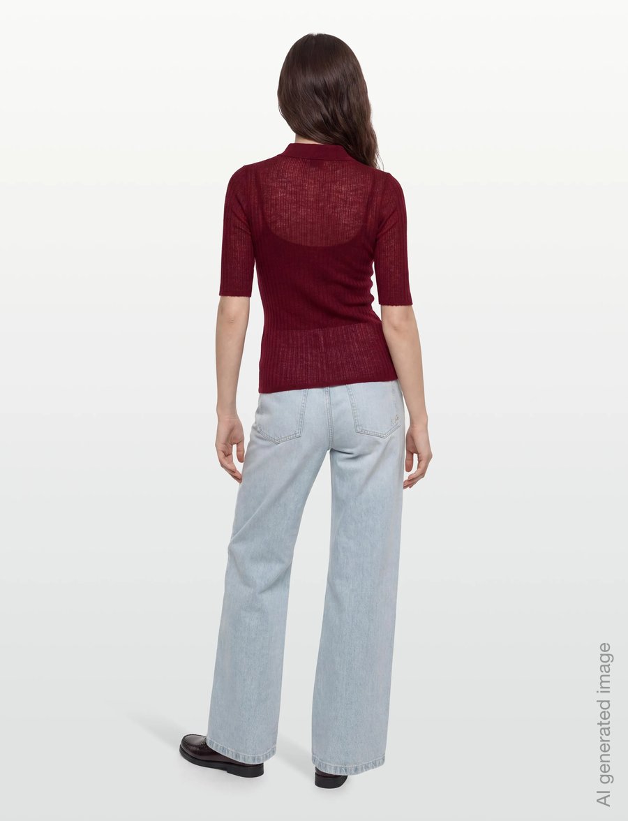 BOSS - C_Fugano - poloshirts - dark red - 4