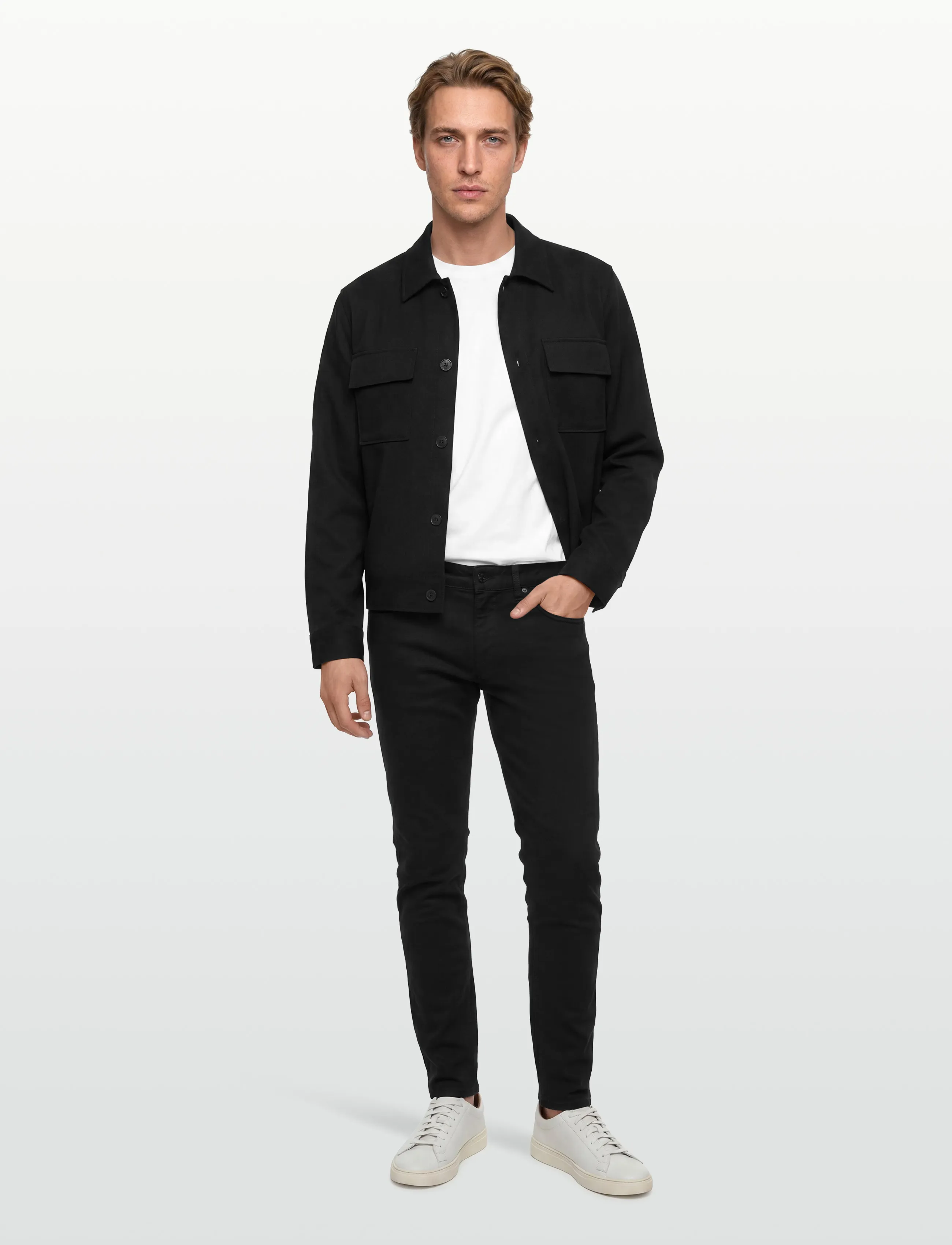 BOSS Delaware - Trousers - BLACK / black