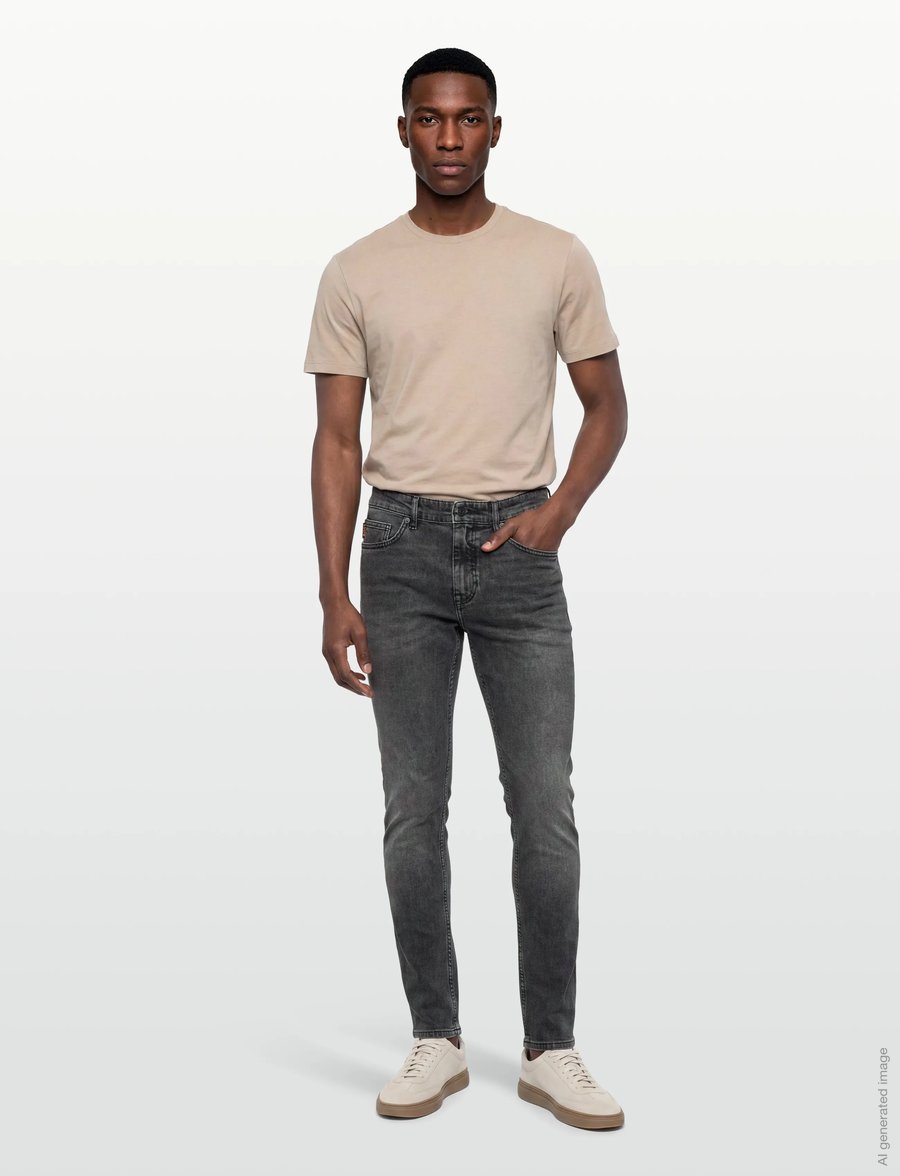 BOSS - DELAWARE BO - slim-fit jeans - charcoal - 0