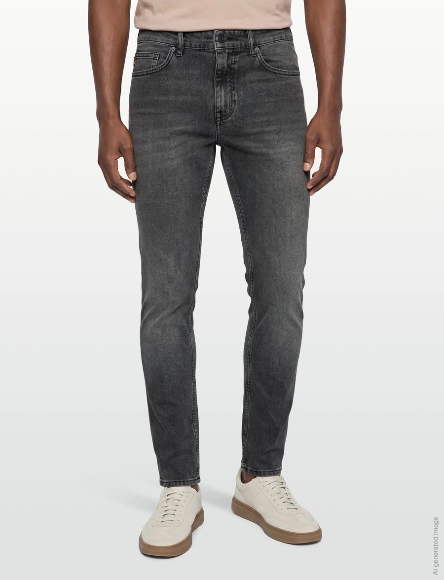 BOSS - DELAWARE BO - slim-fit jeans - charcoal - 3