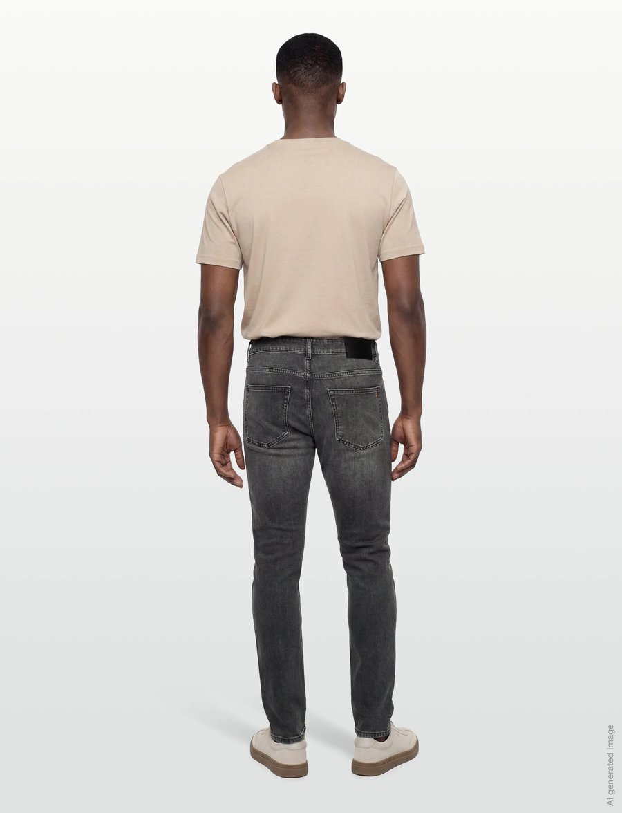 BOSS - DELAWARE BO - slim-fit jeans - charcoal - 4