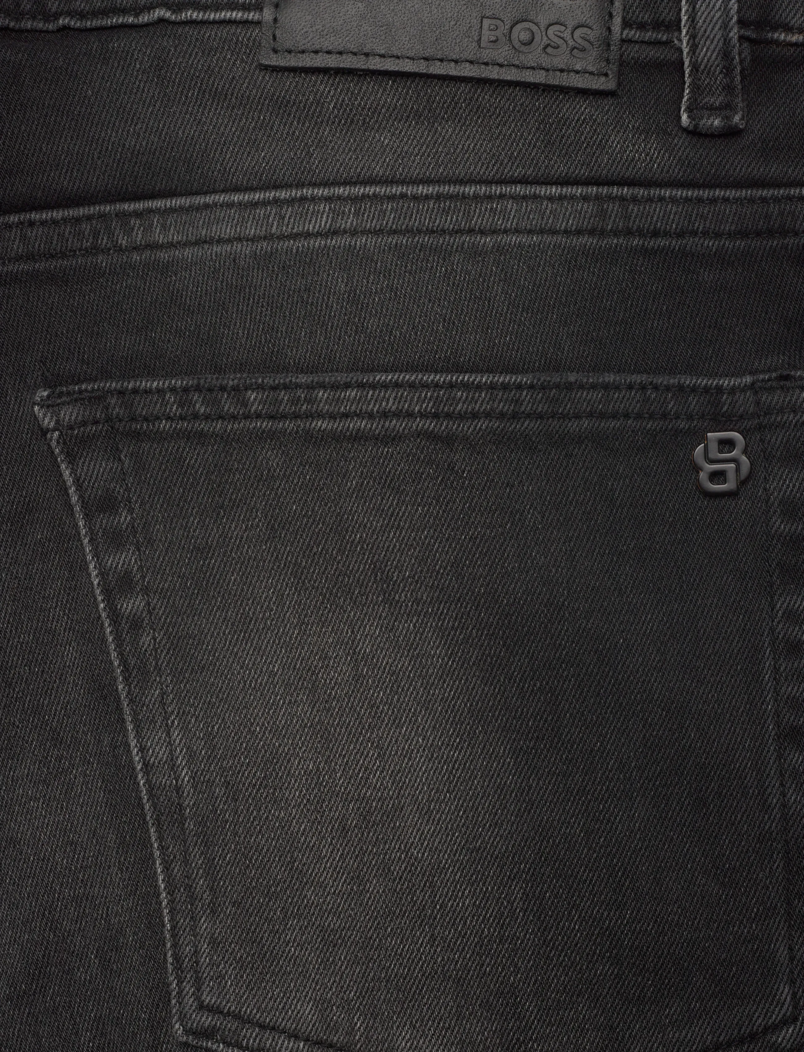 BOSS - DELAWARE BO - slim jeans - charcoal - 4