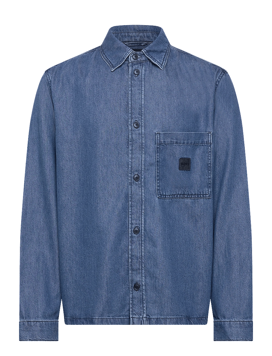 BOSS - Laredo- BO - denim shirts - dark blue - 0
