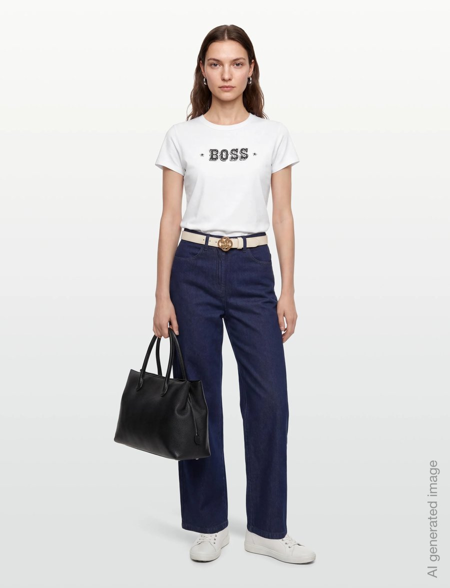 BOSS - C_Endora_1 - t-shirts - white - 0